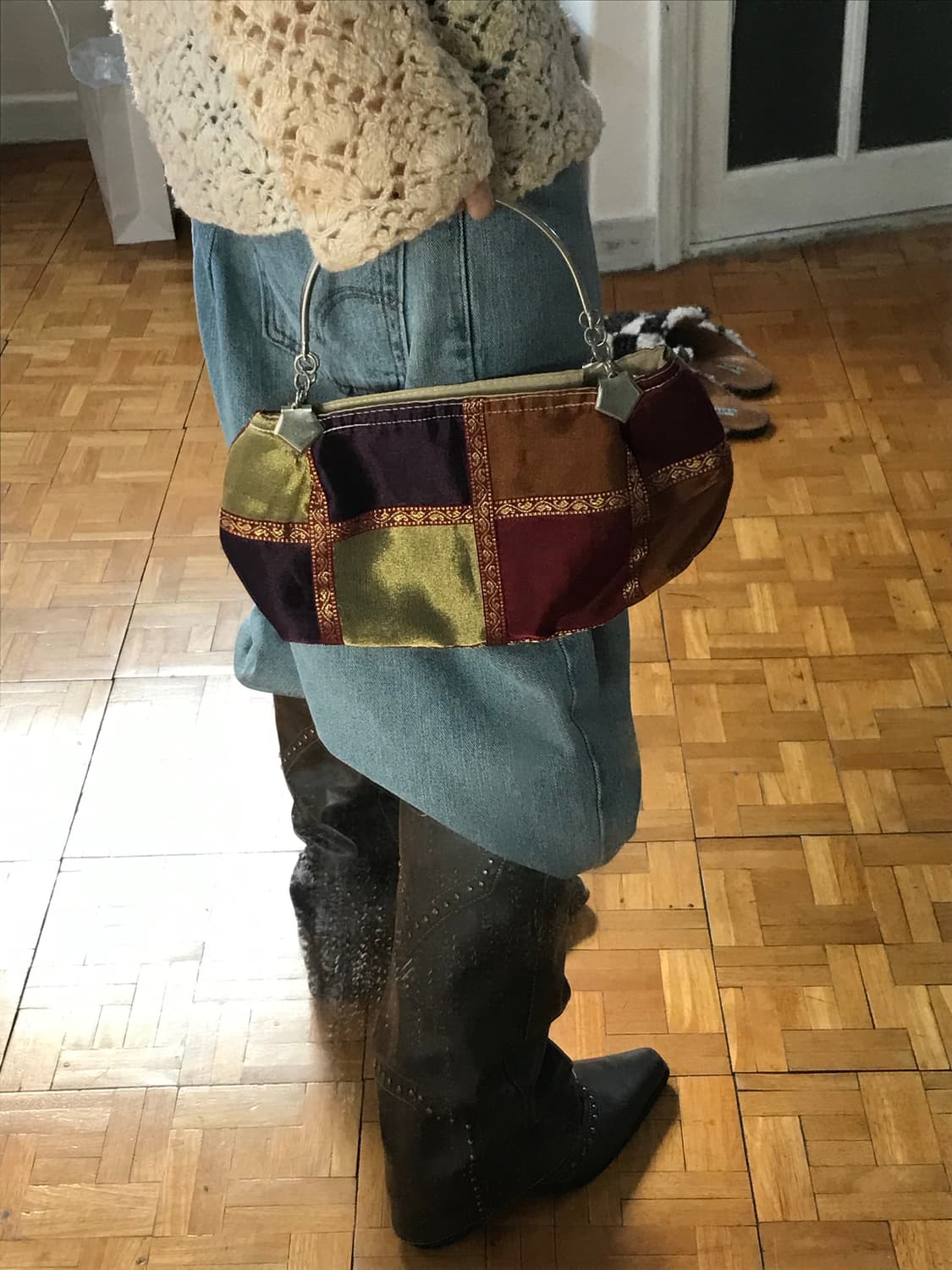 vintage patch shoulder bag 상품이미지5