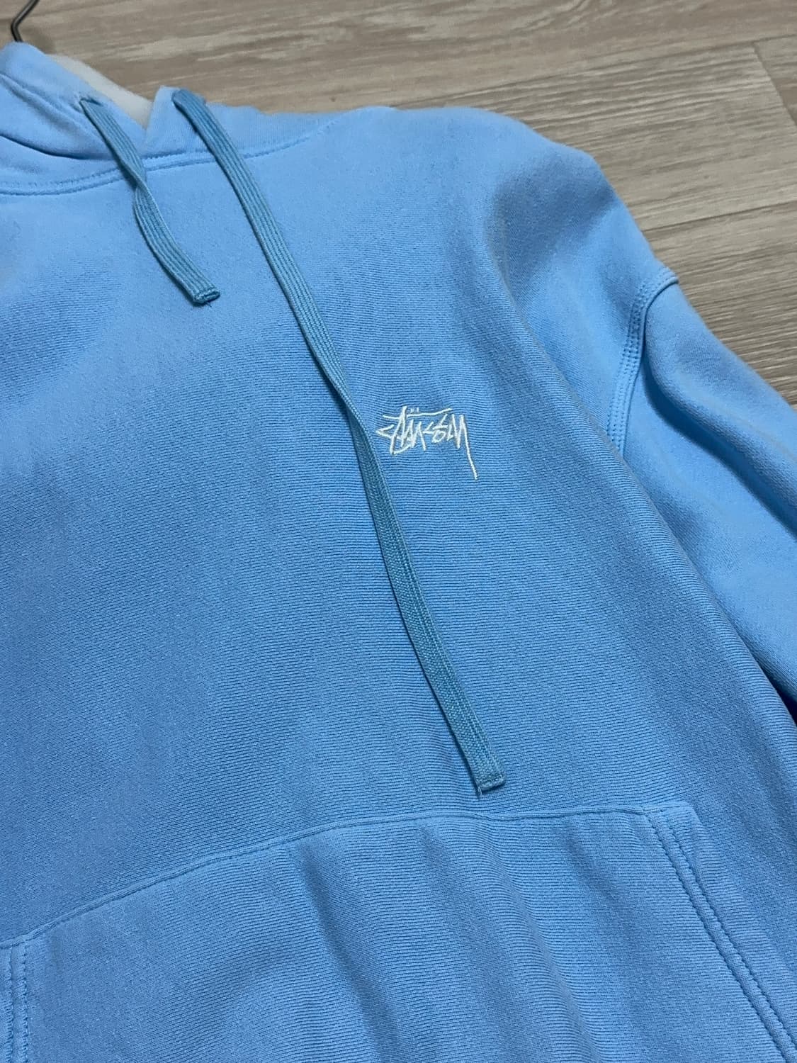 빈티지 하늘색 스투시 s 상품이미지2