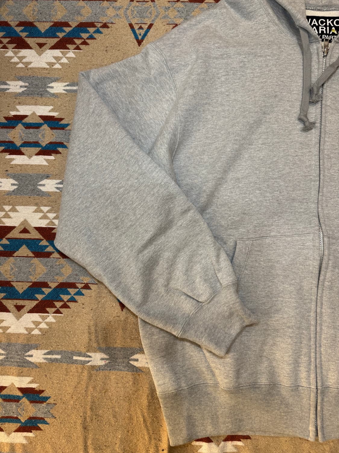 [XL] 와코마리아 헤비웨이트 풀 집업 후디 그레이  상품이미지2