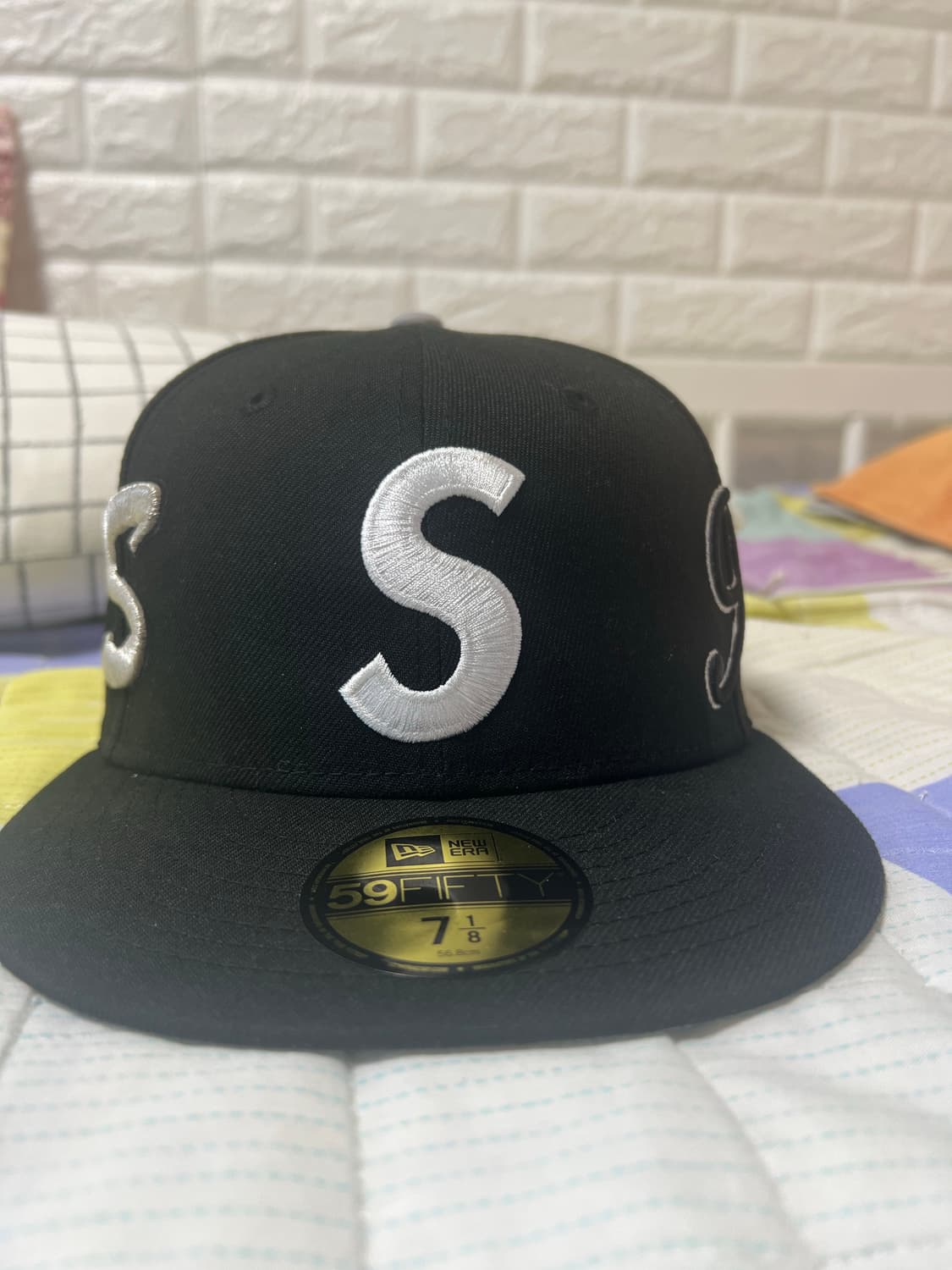 슈프림 멀티 S 로고 뉴에라 718 상품이미지1