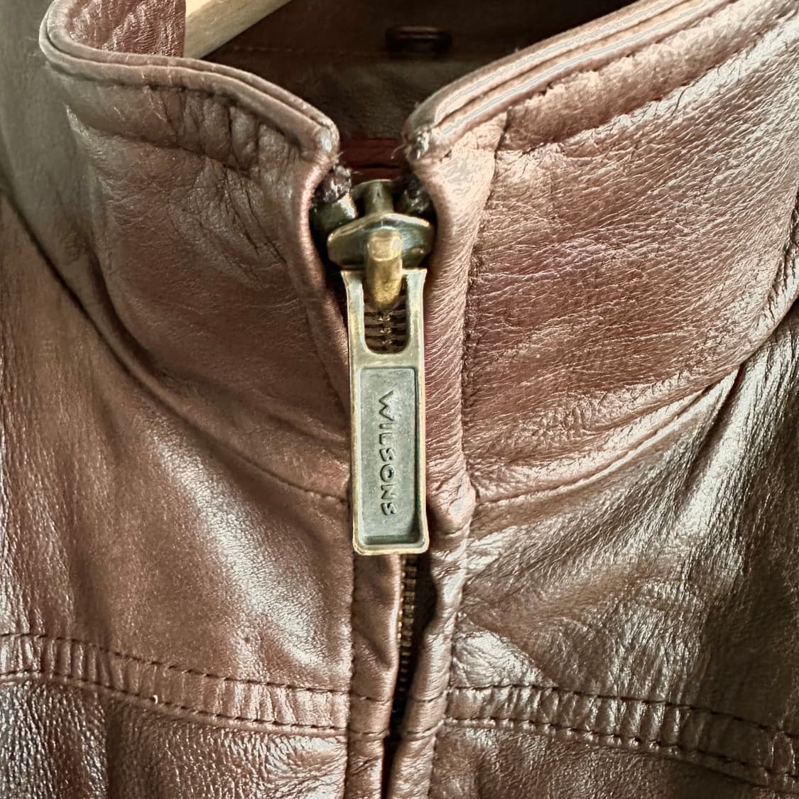 윌슨즈레더 레더 집업 코트 상품이미지4