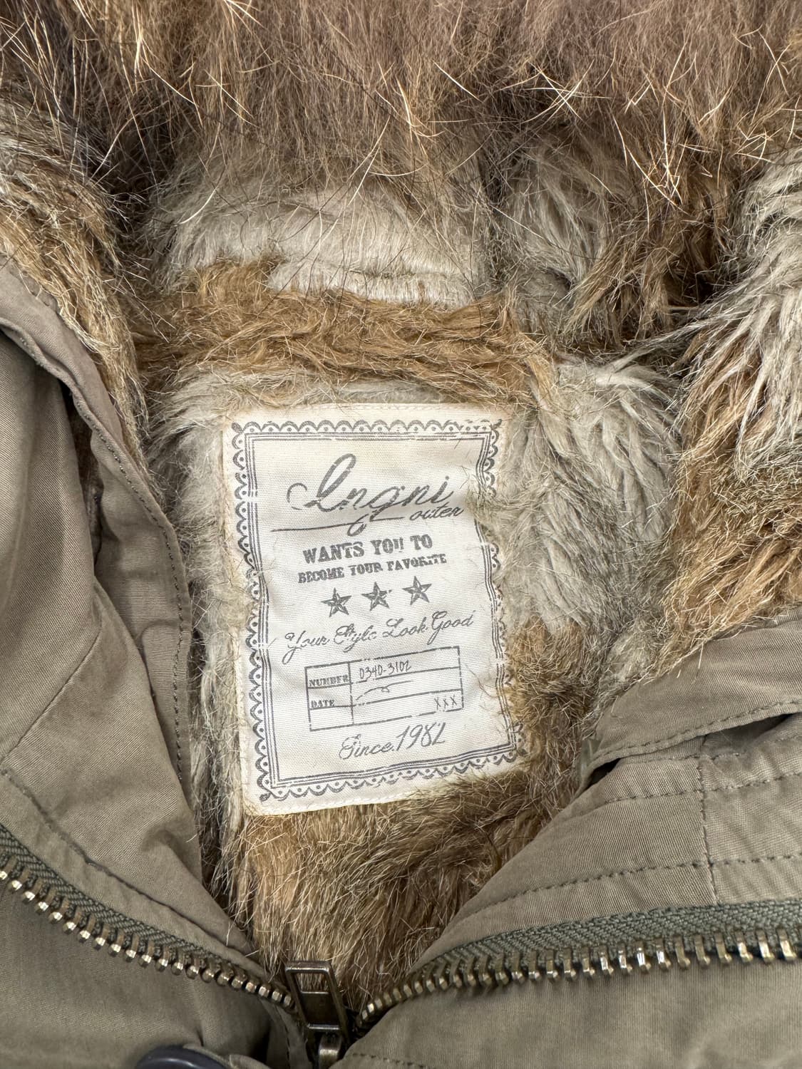 M)ingni 빈티지 여성 패딩 야상 자켓 상품이미지3