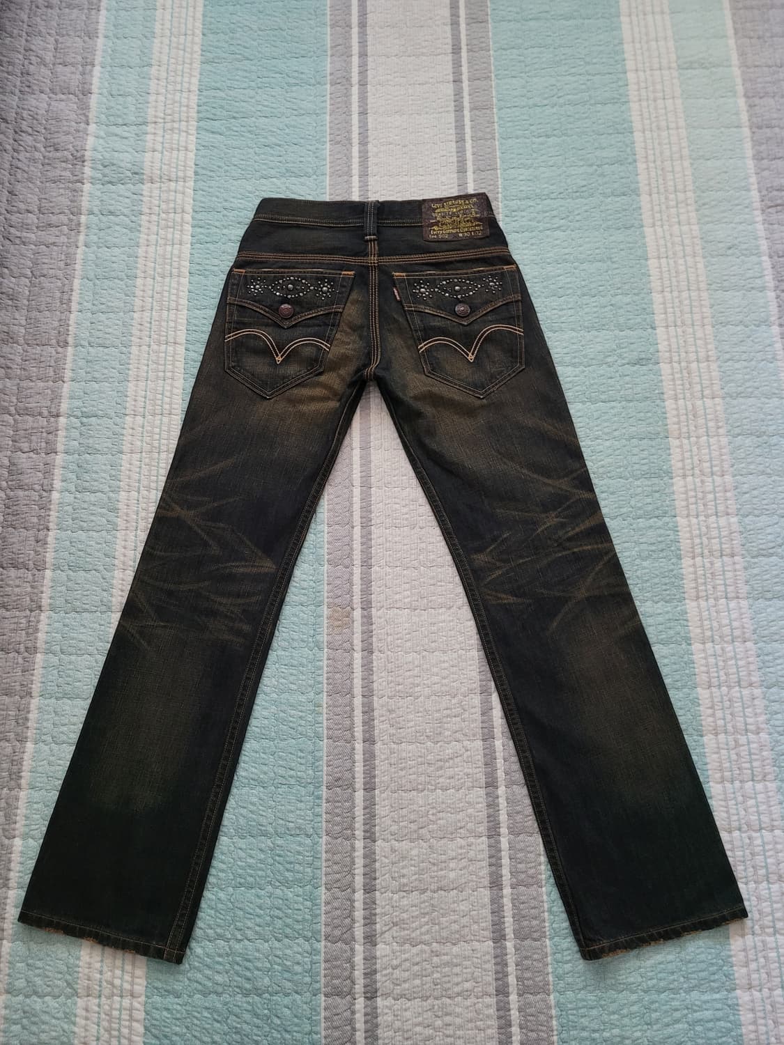 리바이스 재팬 LX 502 럭셔리클래식 빈티지녹워싱진 30사이즈 상품이미지7