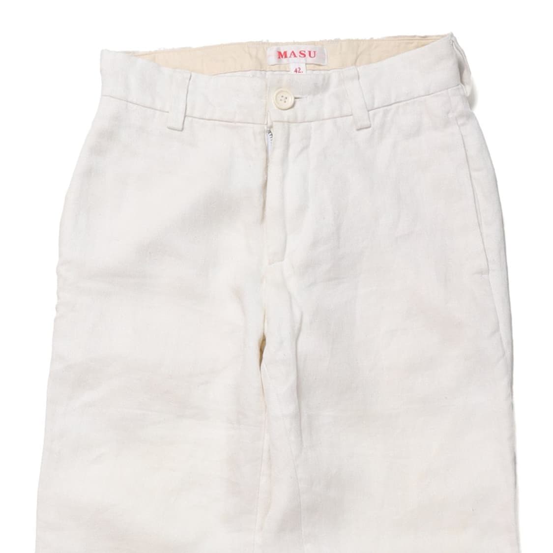 마수 Masu Embroidery Western Trousers 
 
 상품이미지3