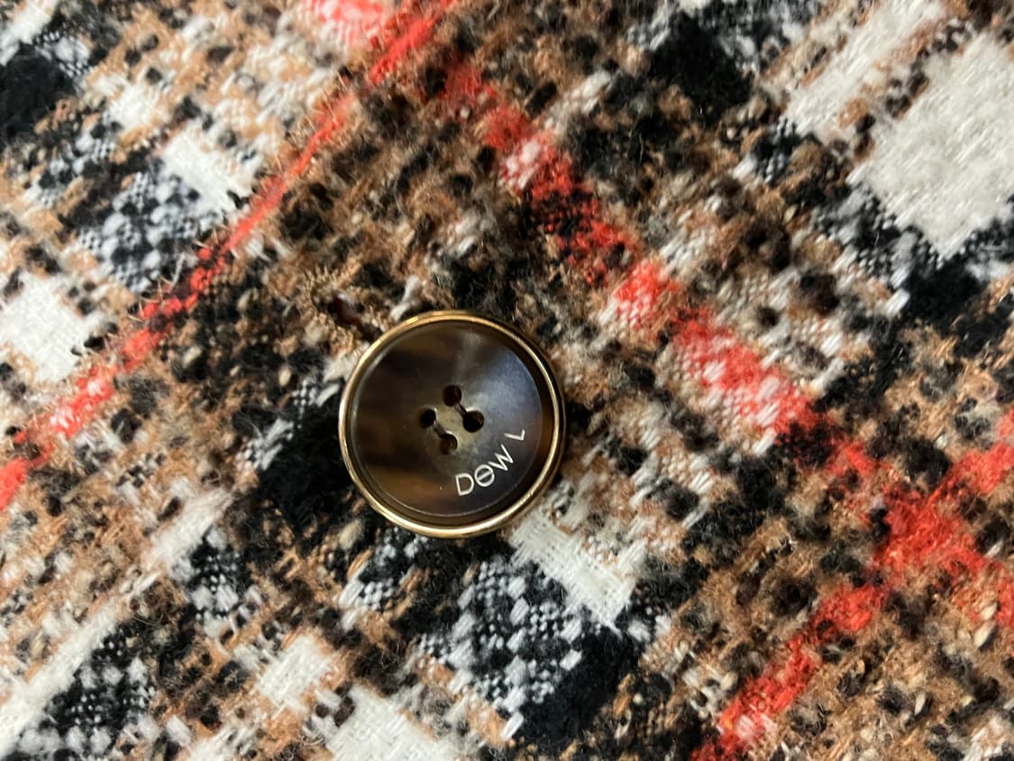 듀엘 체크 트위드 자켓 55 상품이미지7