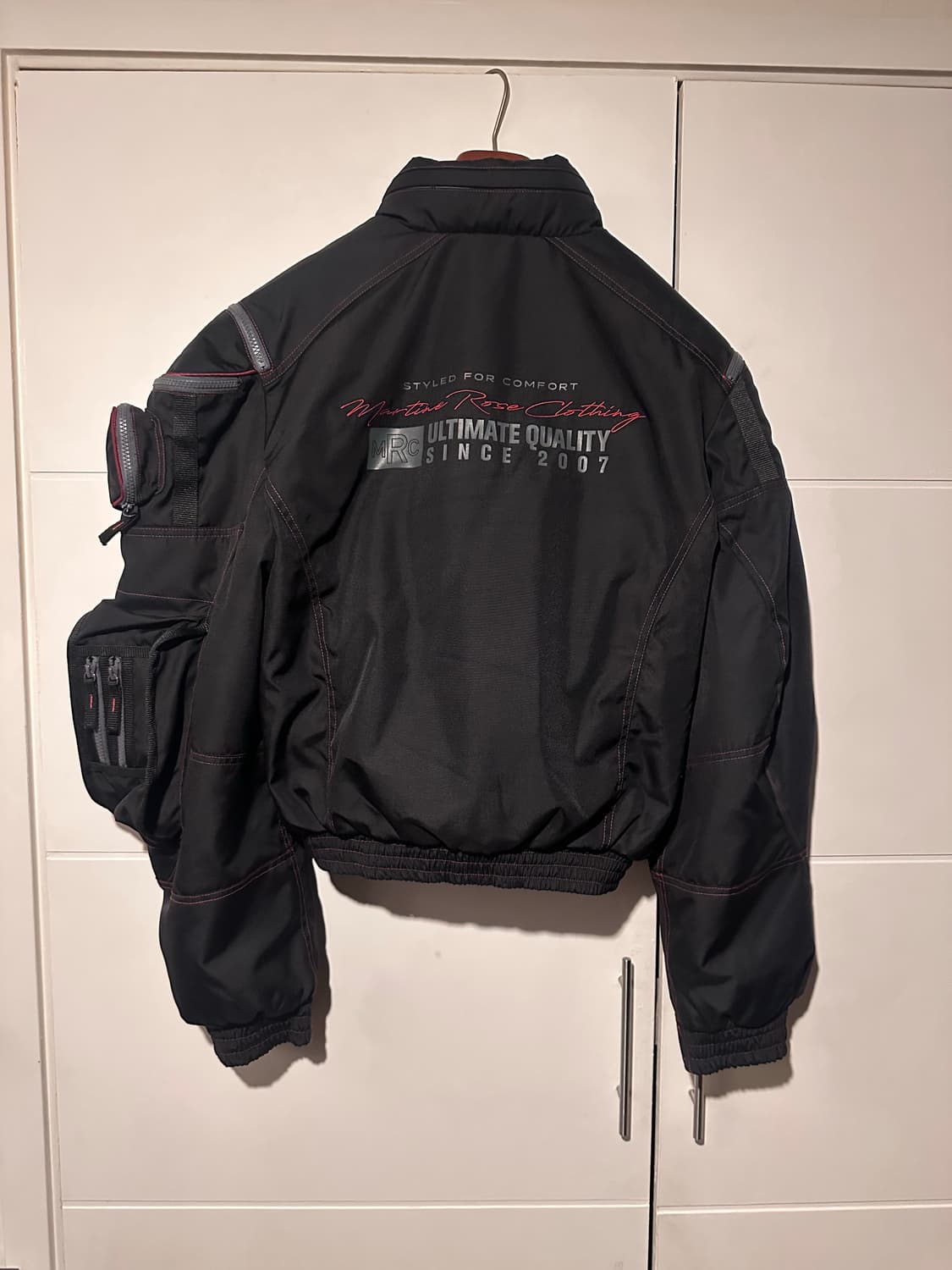 [S] 마틴로즈 25FW 범백 자켓 블랙 상품이미지2