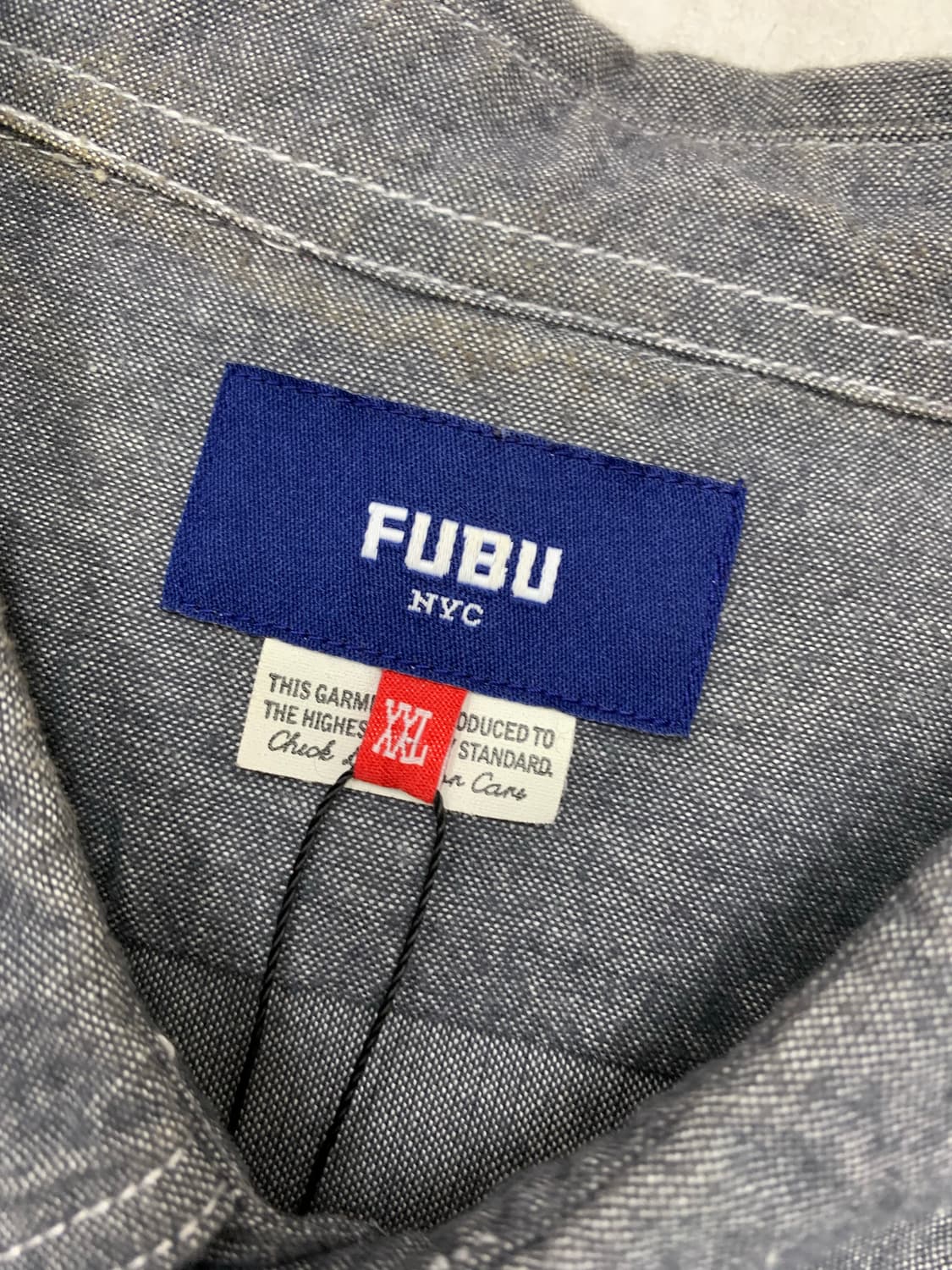 Fubu 흑청 데님 셔츠 #672 상품이미지5