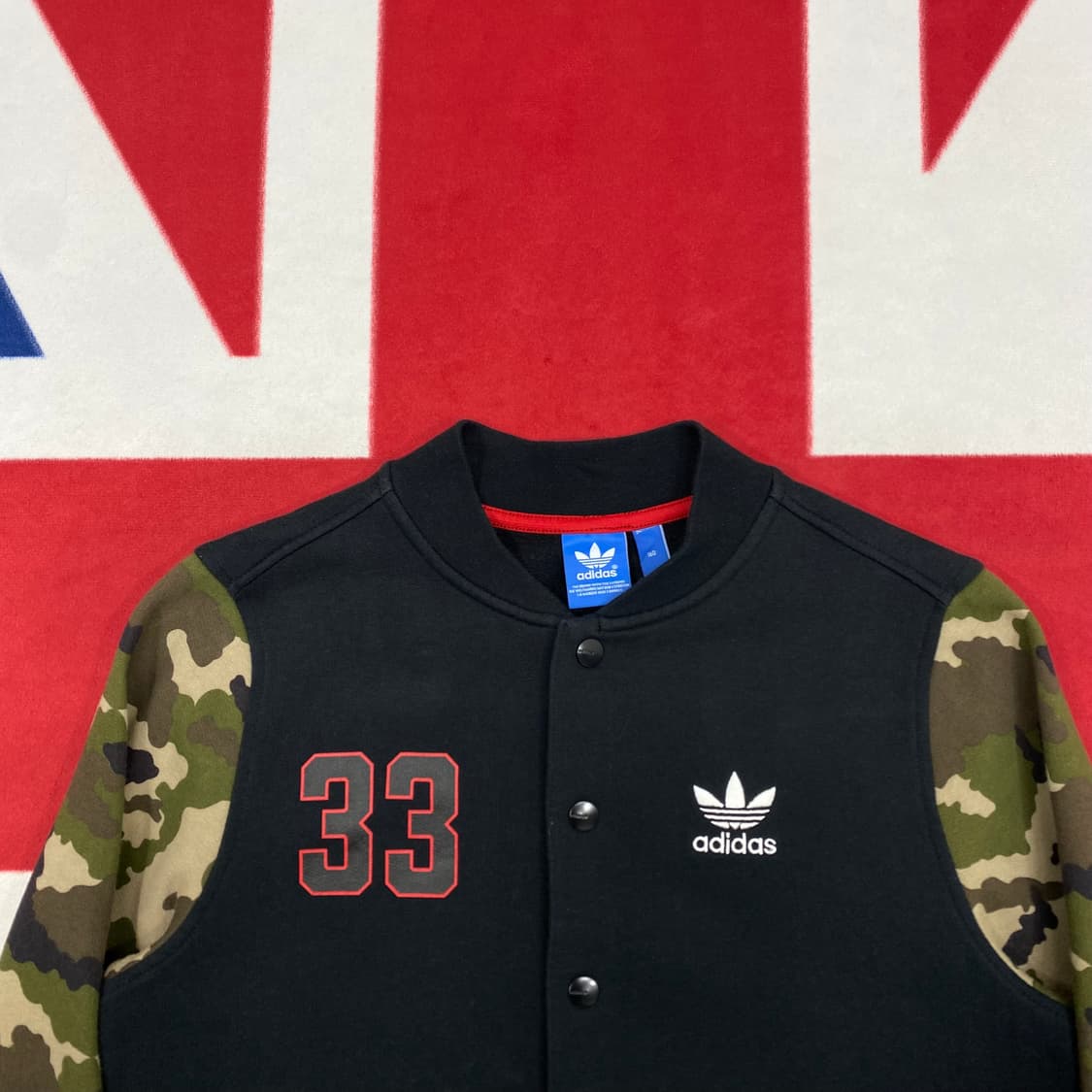 아디다스 스웻 바시티자켓 실측S  상품이미지3