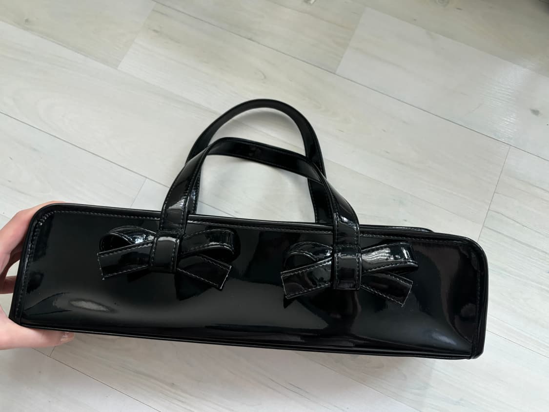 꼼데가르송걸 리본 플루트백 상품이미지9