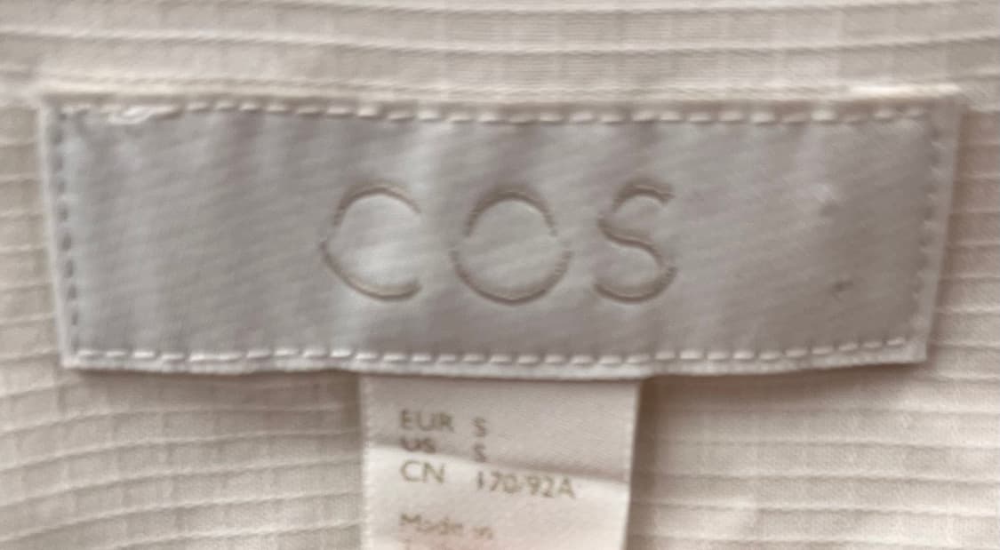 코스 COS 스탠드 넥 셔츠 S 상품이미지3