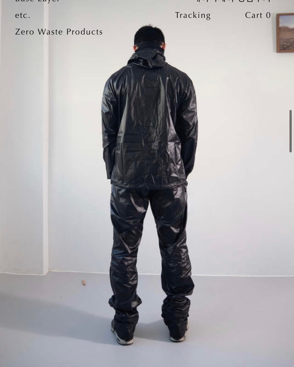 오지엔 ozeaen wind resistant jacket 윈드 자켓 상품이미지5