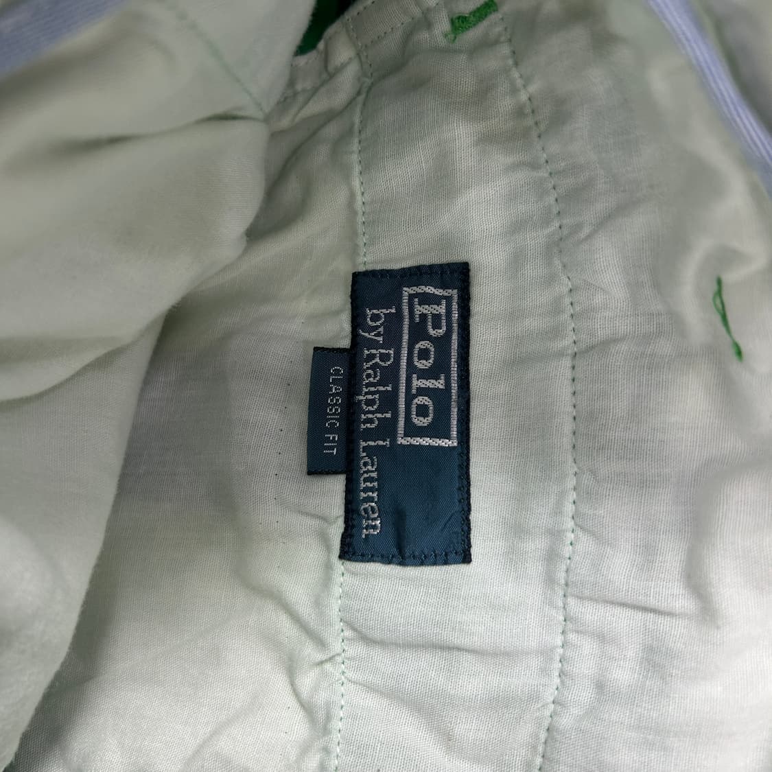 폴로 고래자수 코튼 치노 반바지(33) 상품이미지2