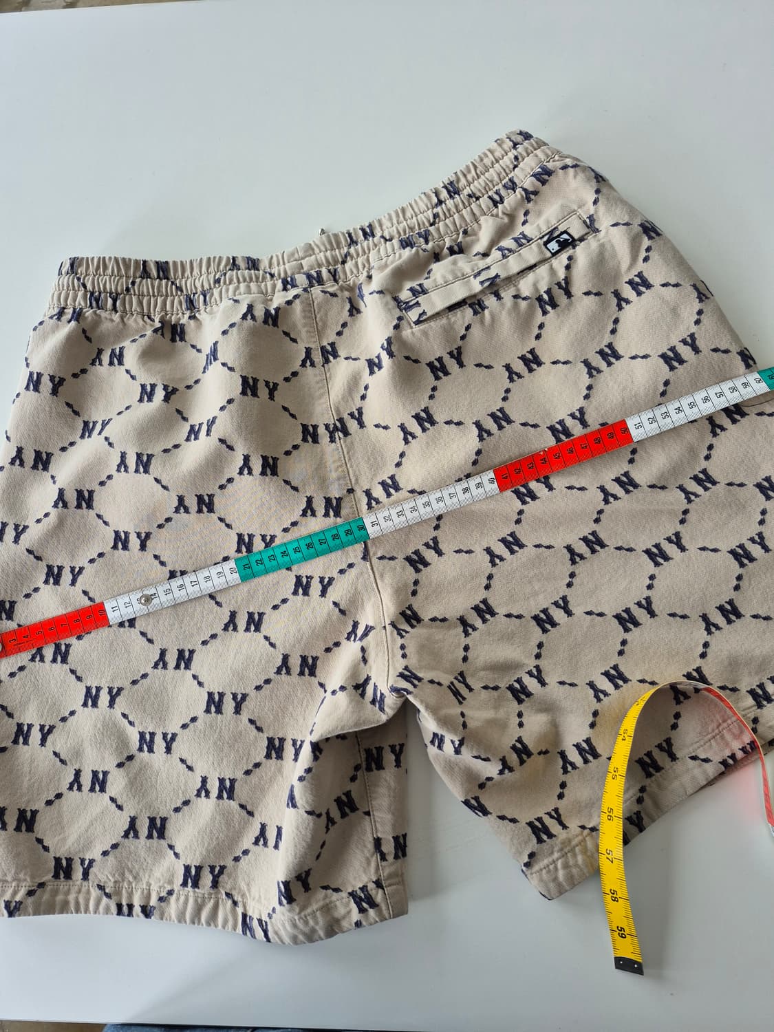 남성XL)엠엘비 모노그램 자카드 반바지셋트 상품이미지8