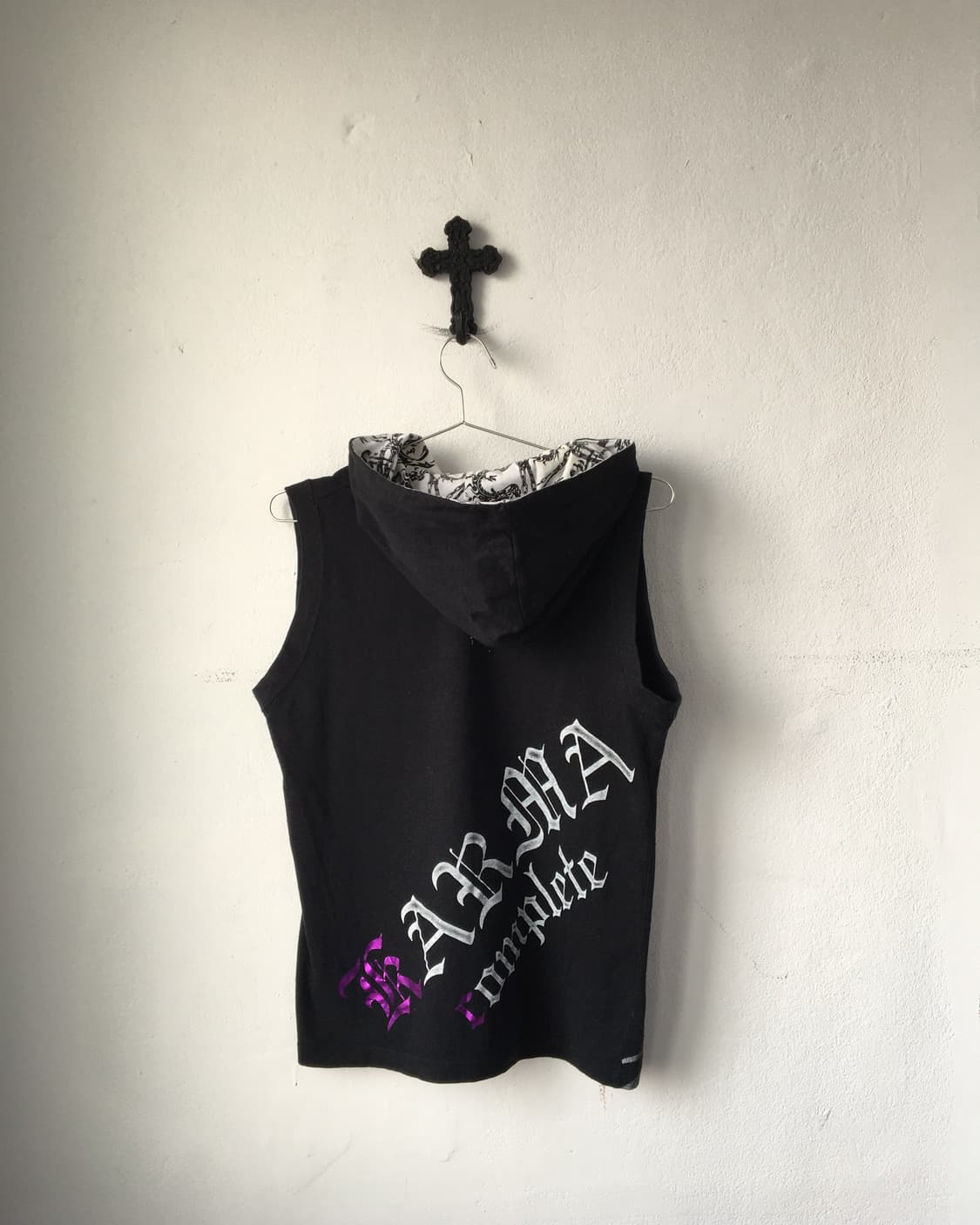 Dragon printing hood sleeveless 상품이미지4