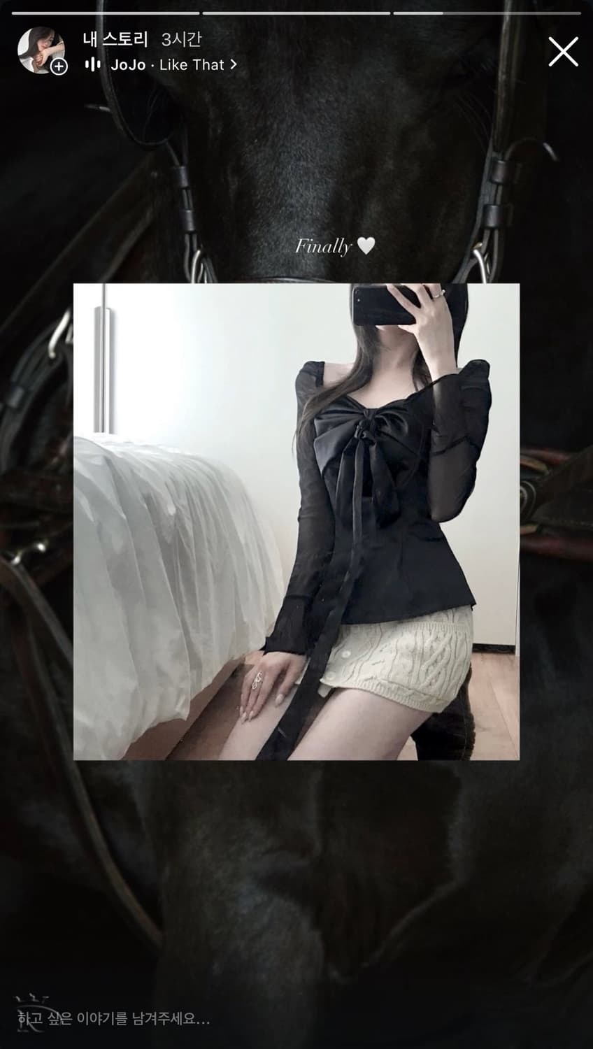 힐다 X 고희 콜라보 스완 블라우스 상품이미지3