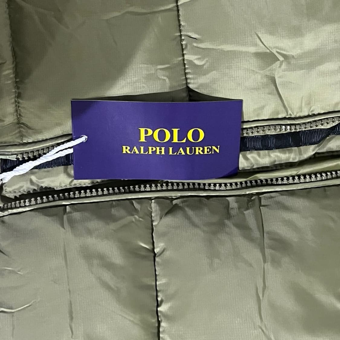 폴로 랄프 로렌 후드 패딩 자켓 그린 상품이미지5