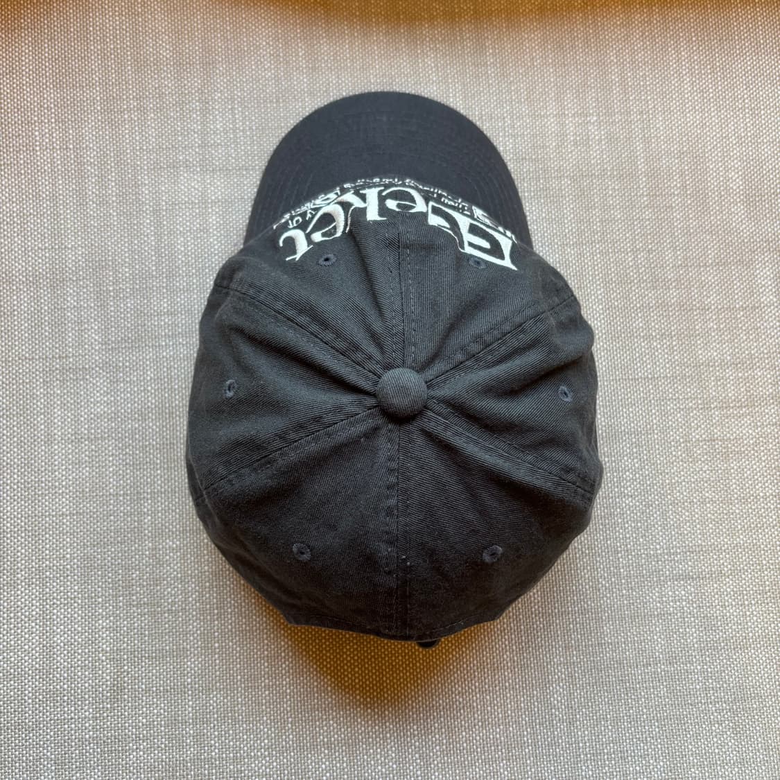 테켓 차콜컬러 볼캡 (남여공용) 상품이미지7