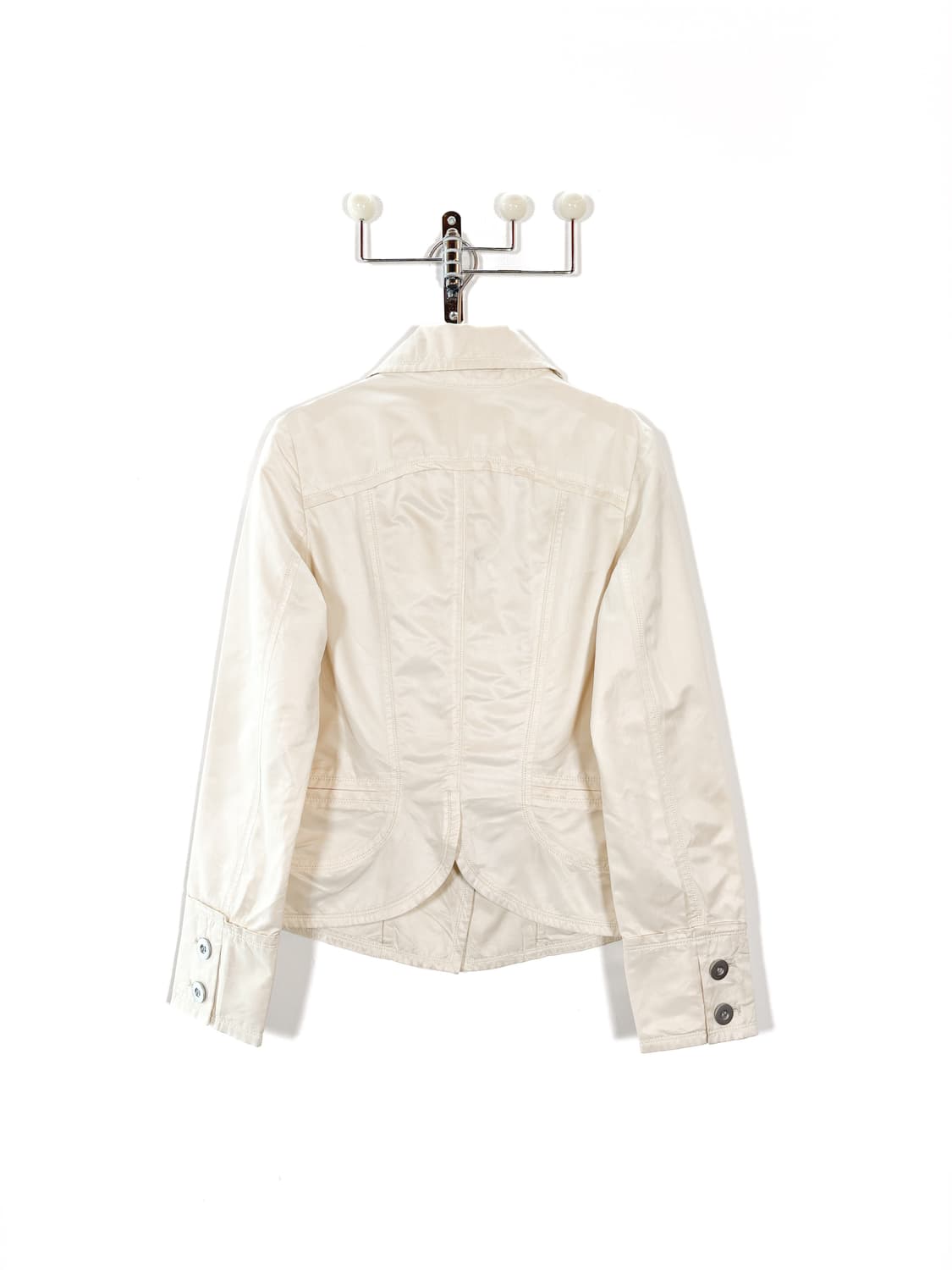  빈티지 사선 숏 트렌치 자켓 상품이미지7