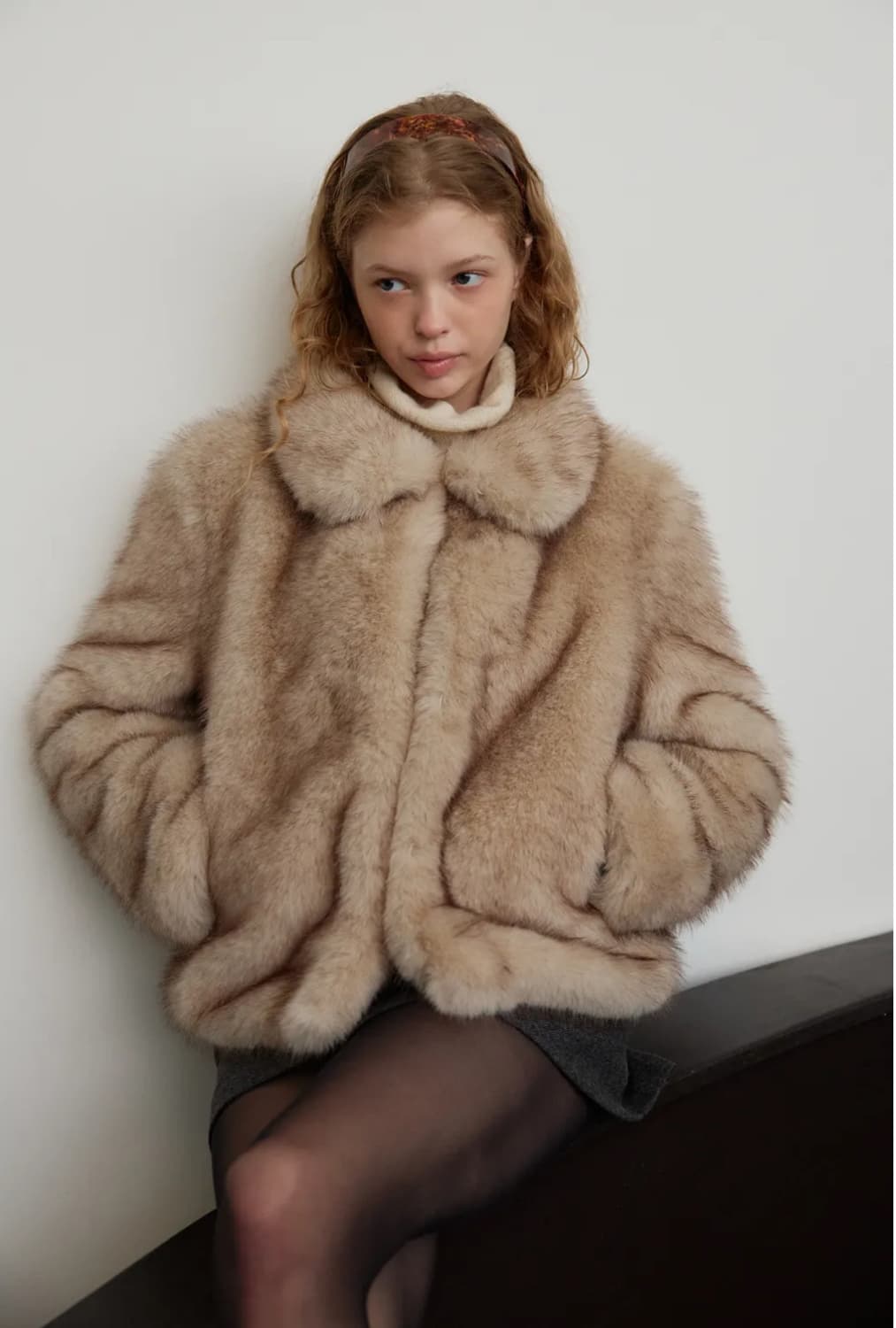 마그넷 퍼자켓 하프 새상품급 (정가 275,000원) 상품이미지1