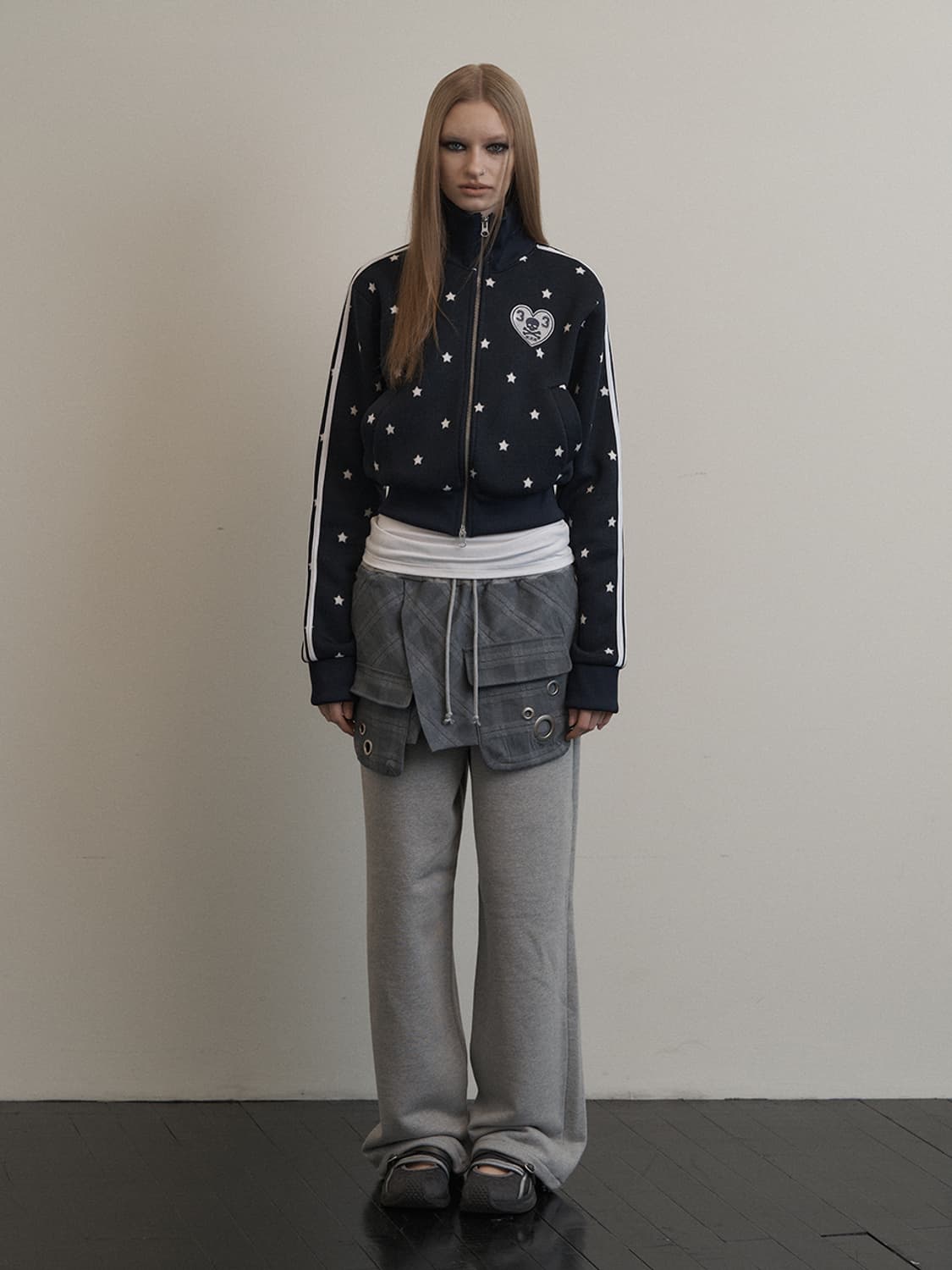STAR SPORTY ZIP-UP / NAVY 상품이미지6