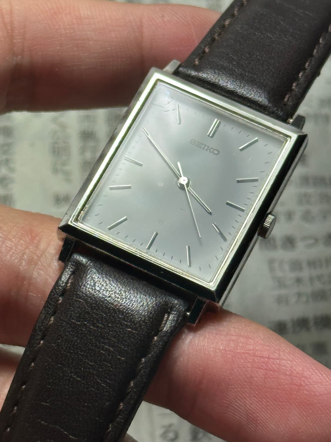 SEIKO quartz square 상품이미지7
