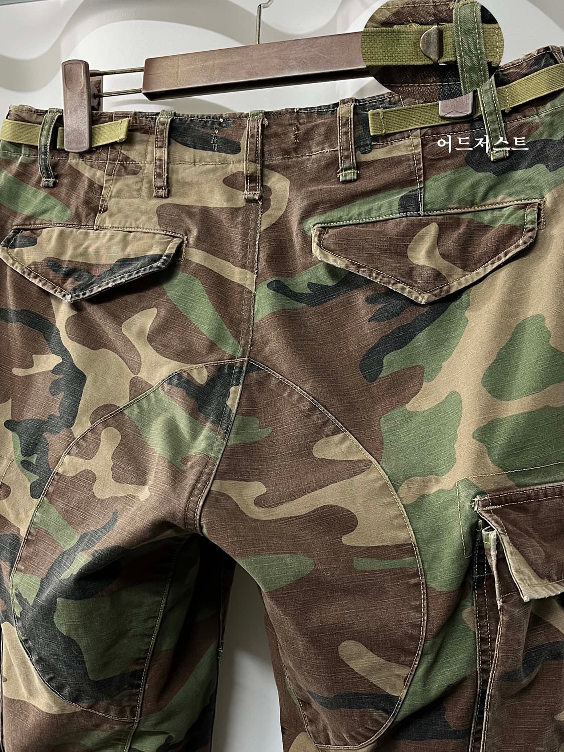 폴로 랄프로렌 트래비스 스캇 밀스펙 카모 유틸리티 카고 팬츠 상품이미지9