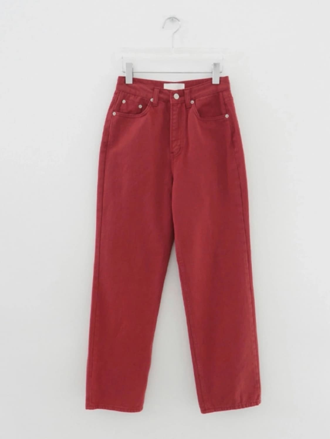 에프터먼데이 back seam red pants 상품이미지2