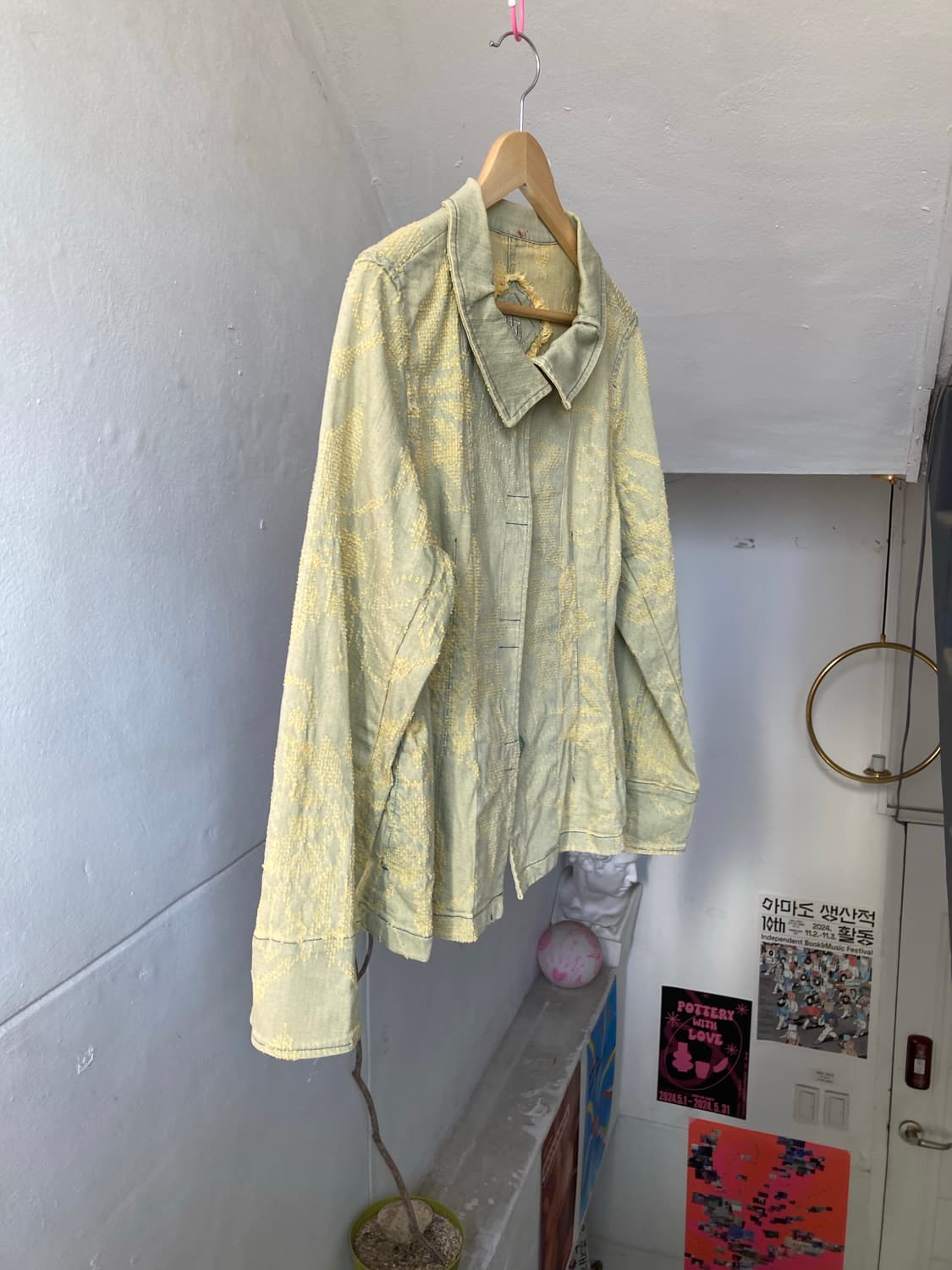 빈티지 에스닉 자수 패턴 자켓 상품이미지4