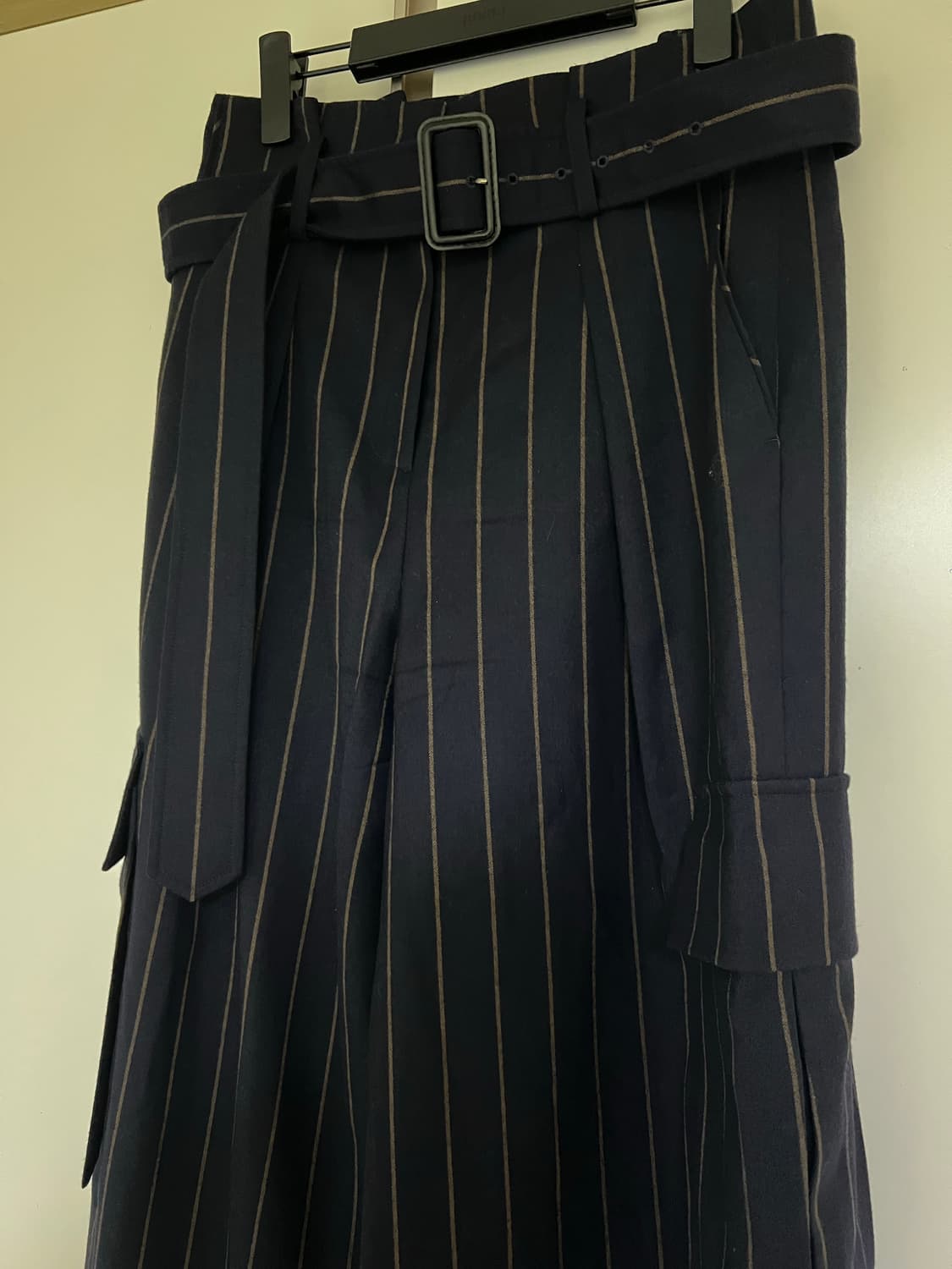 준지 여성 벨티드 카코 와이드팬츠 상품이미지2