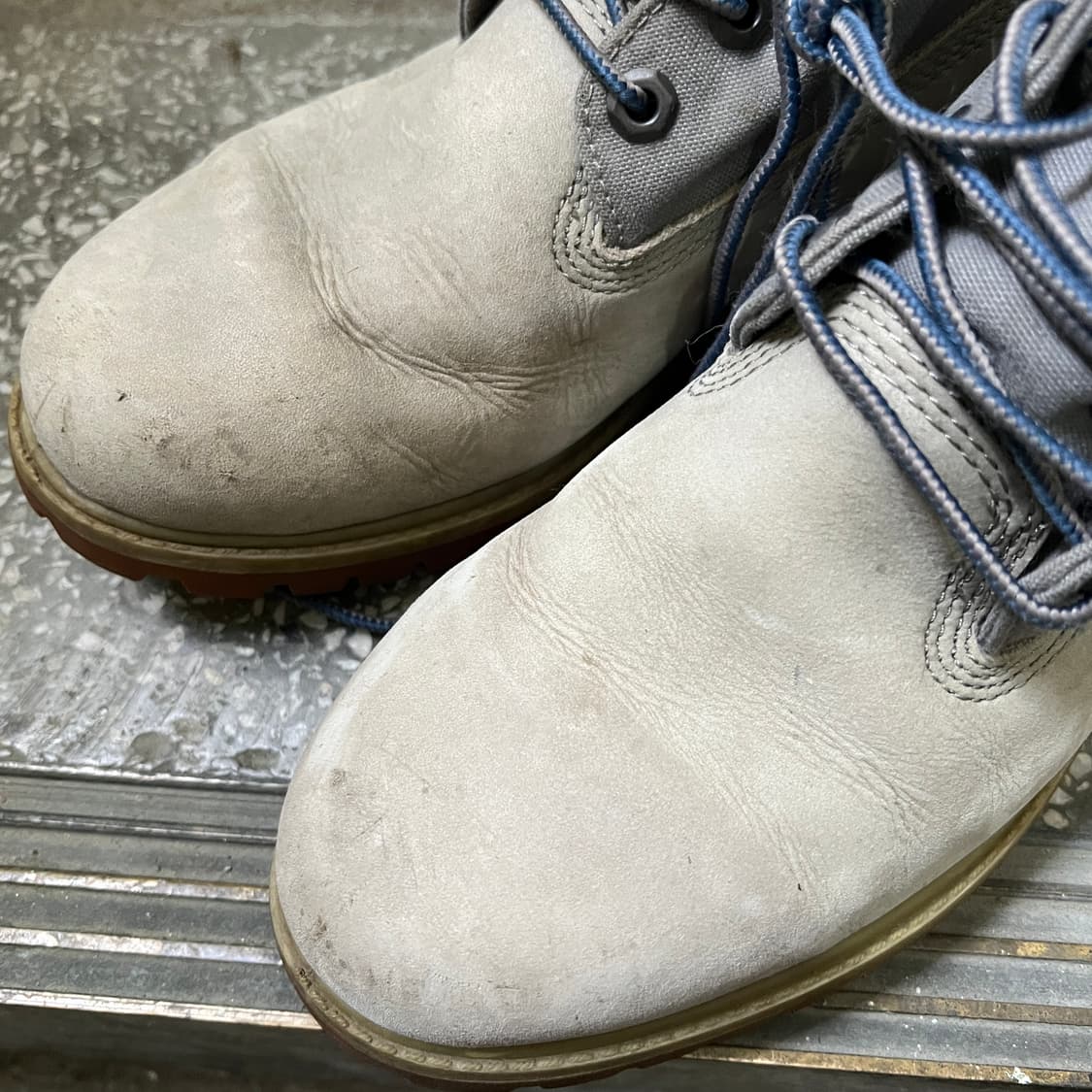 팀버랜드 롤탑 라이트 그레이 부츠 상품이미지5