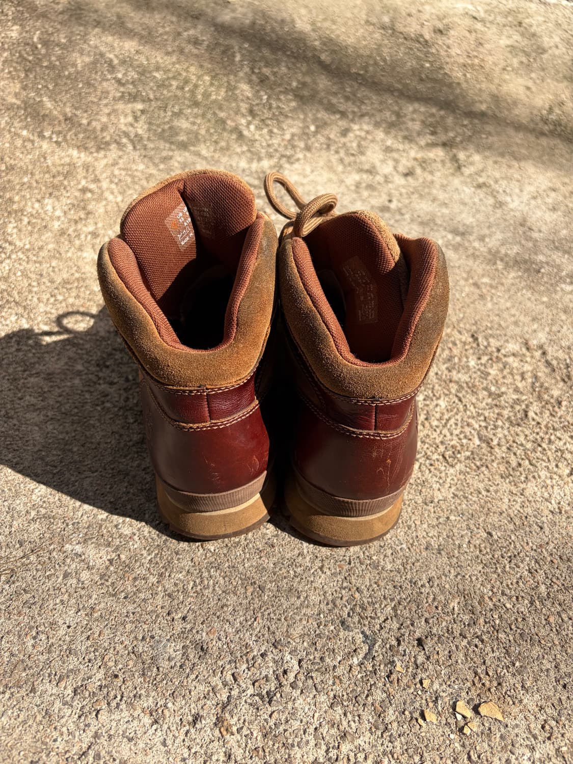 275) Timberland 브라운 워터프루프 레더 하이커 부츠 상품이미지5