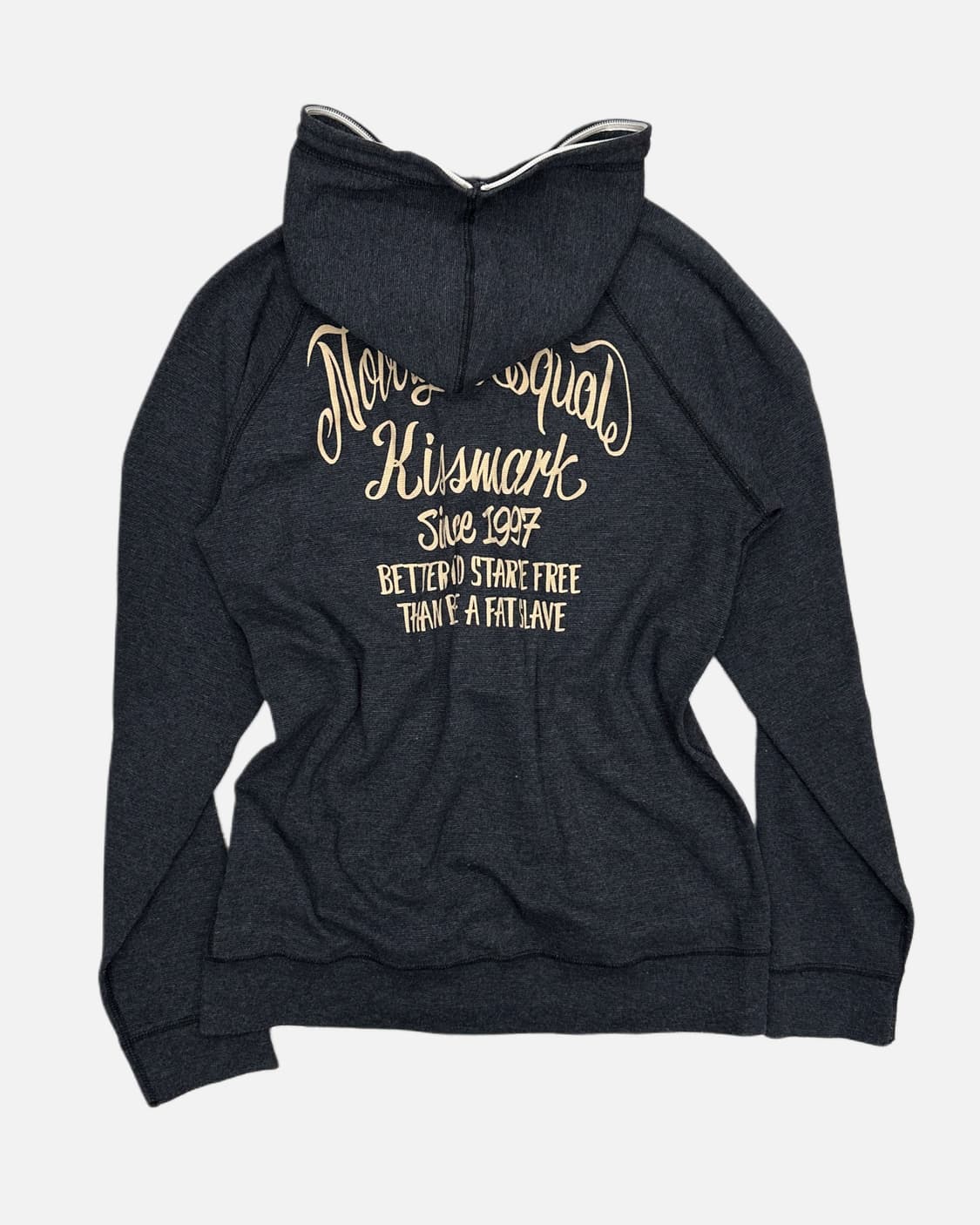 vintage lettering hood zip-up 상품이미지5