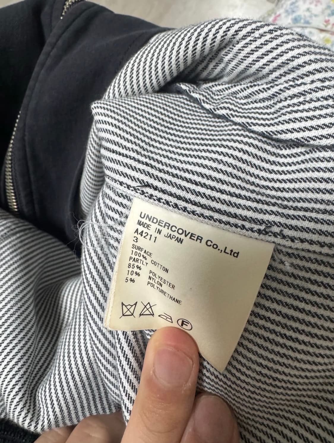 언더커버 wmnnc 블루종 자켓 상품이미지4