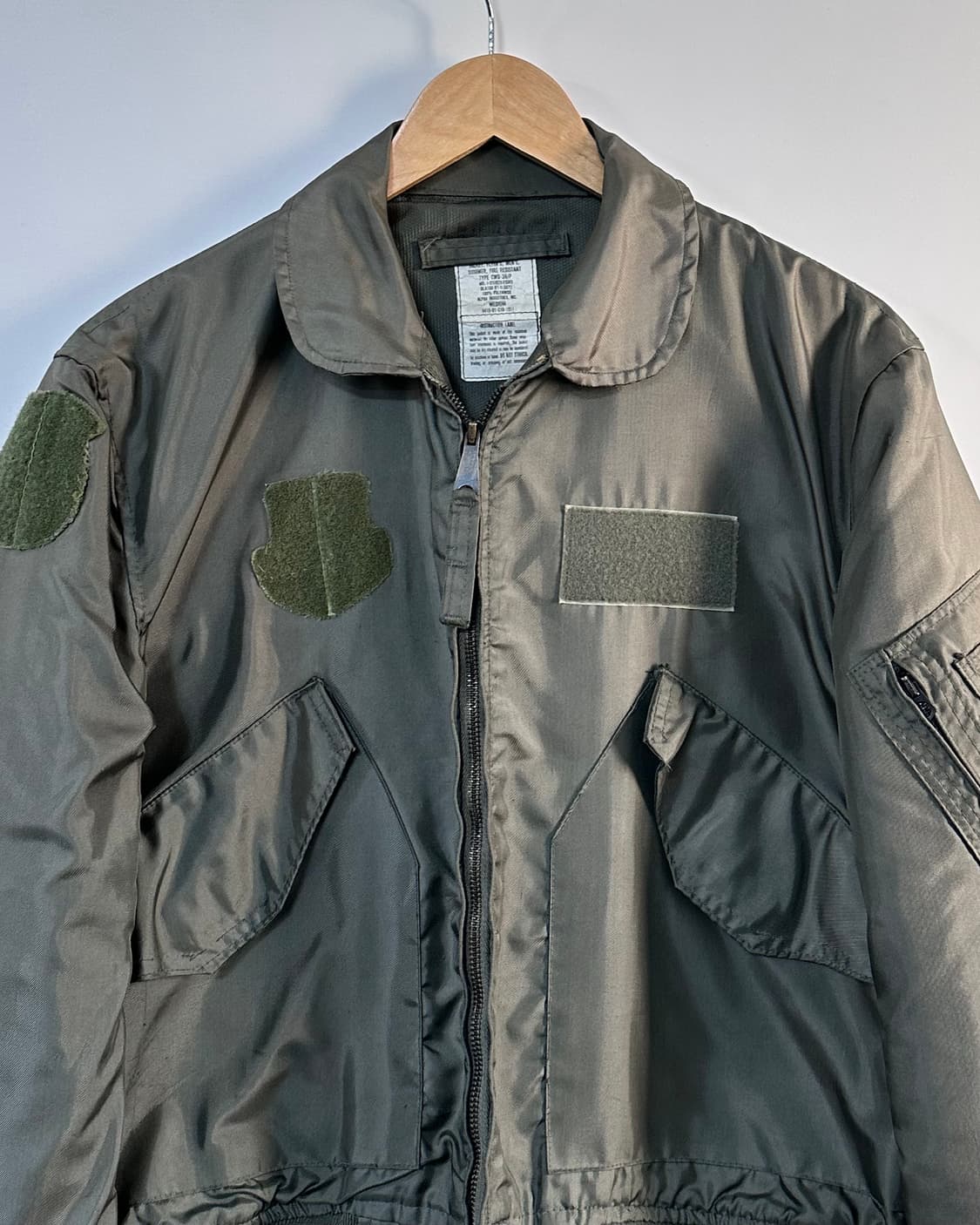 80s CWU-36/p USAF 플라이트 자켓 (va.71) 상품이미지3