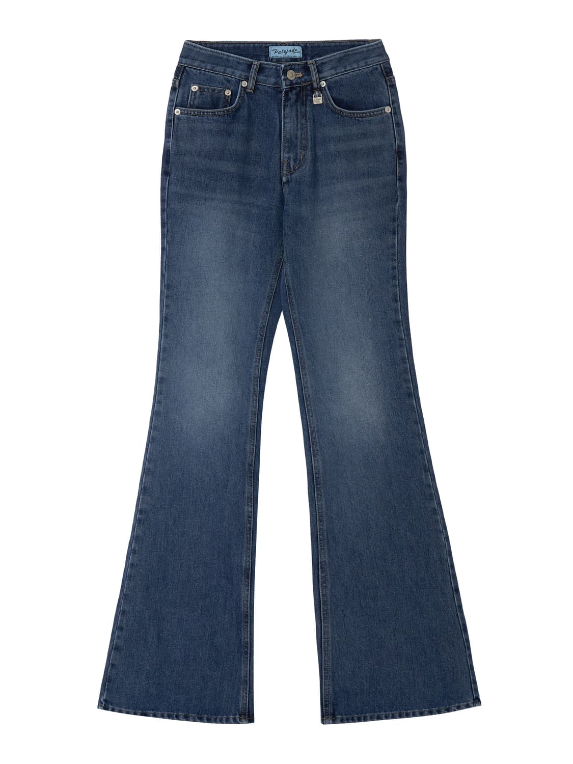 (새상품) 페일제이드 파인체리 미드라이즈 부츠컷 데님 진 베이직 블루 청 상품이미지1