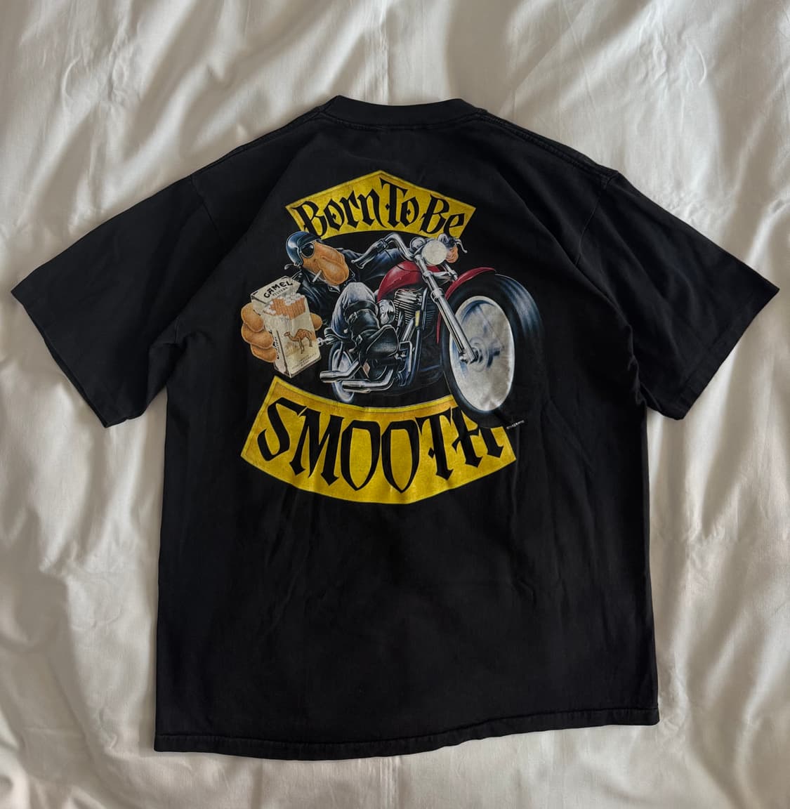 [XL] 90s USA 카멜 Born to be smooth 티셔츠 상품이미지2