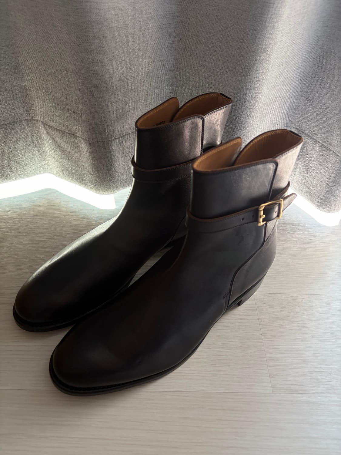 킨치X디그레X본로우 조드퍼 부츠 280(43) (롤링덥트리오 클린치) 상품이미지7