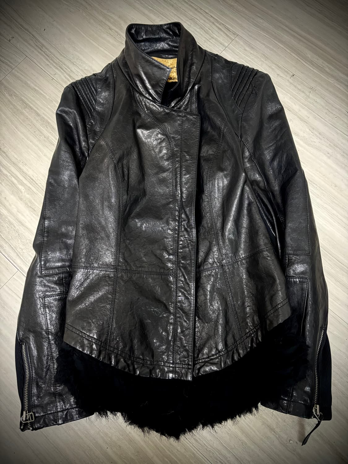 [V-KEl] SheepSkin V-Kei Slim Fit Leather 상품이미지7