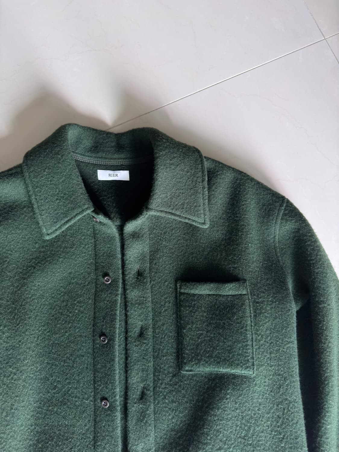 rier fleece shirt ivy 상품이미지2