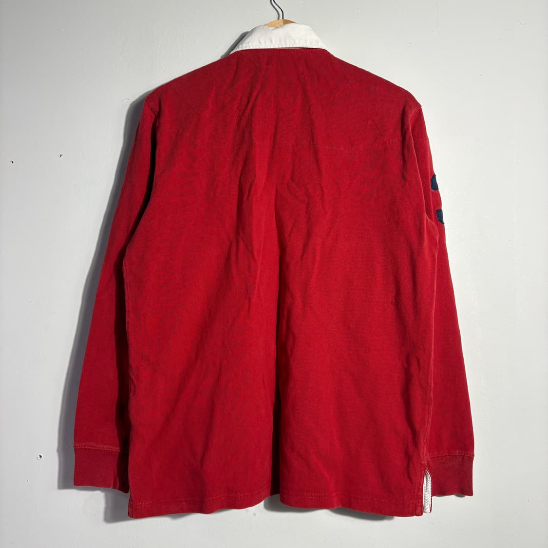 폴로 랄프로렌 레드 빅포니 럭비 카라 긴팔티 (무료배송) 상품이미지5