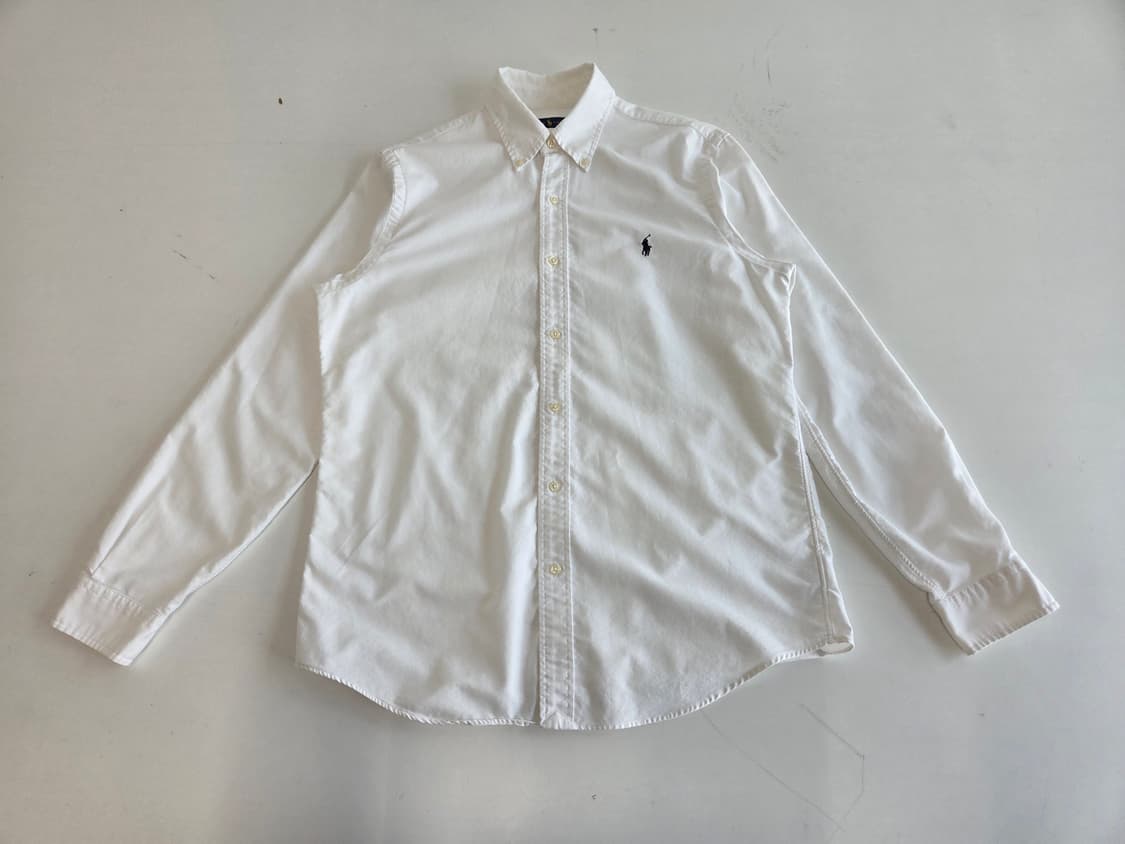 폴로 랄프로렌 화이트 옥스포드 셔츠 M 상품이미지1