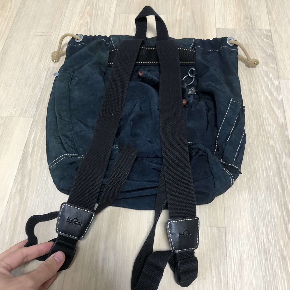 (ONE SIZE) 키플링 Y2K 허니비 복조리 백팩 네이비 키플링 가방 상품이미지7