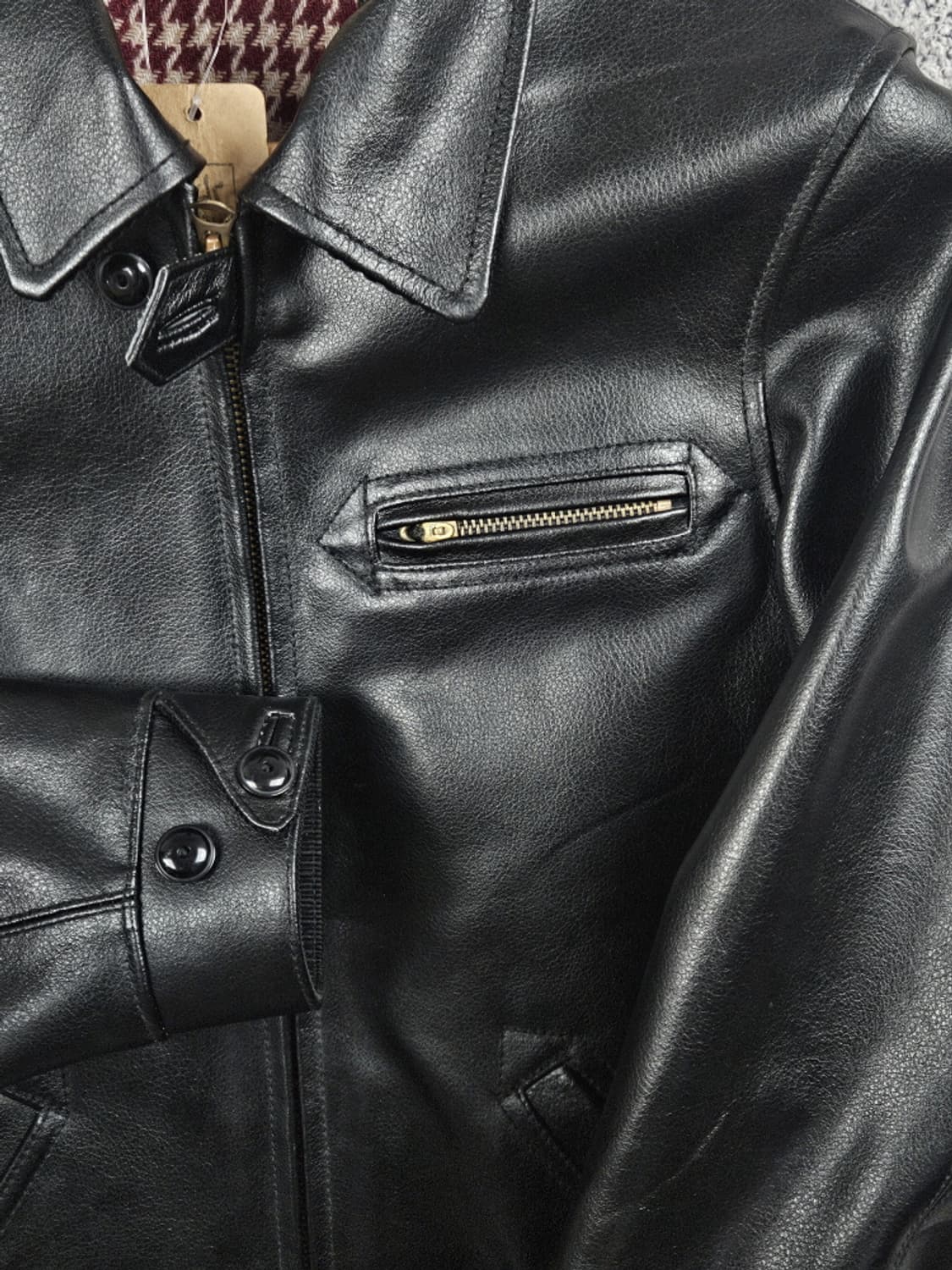 벤데이비스 하운드투스 카우레더 가죽자켓 ( M ) / 10484 상품이미지4