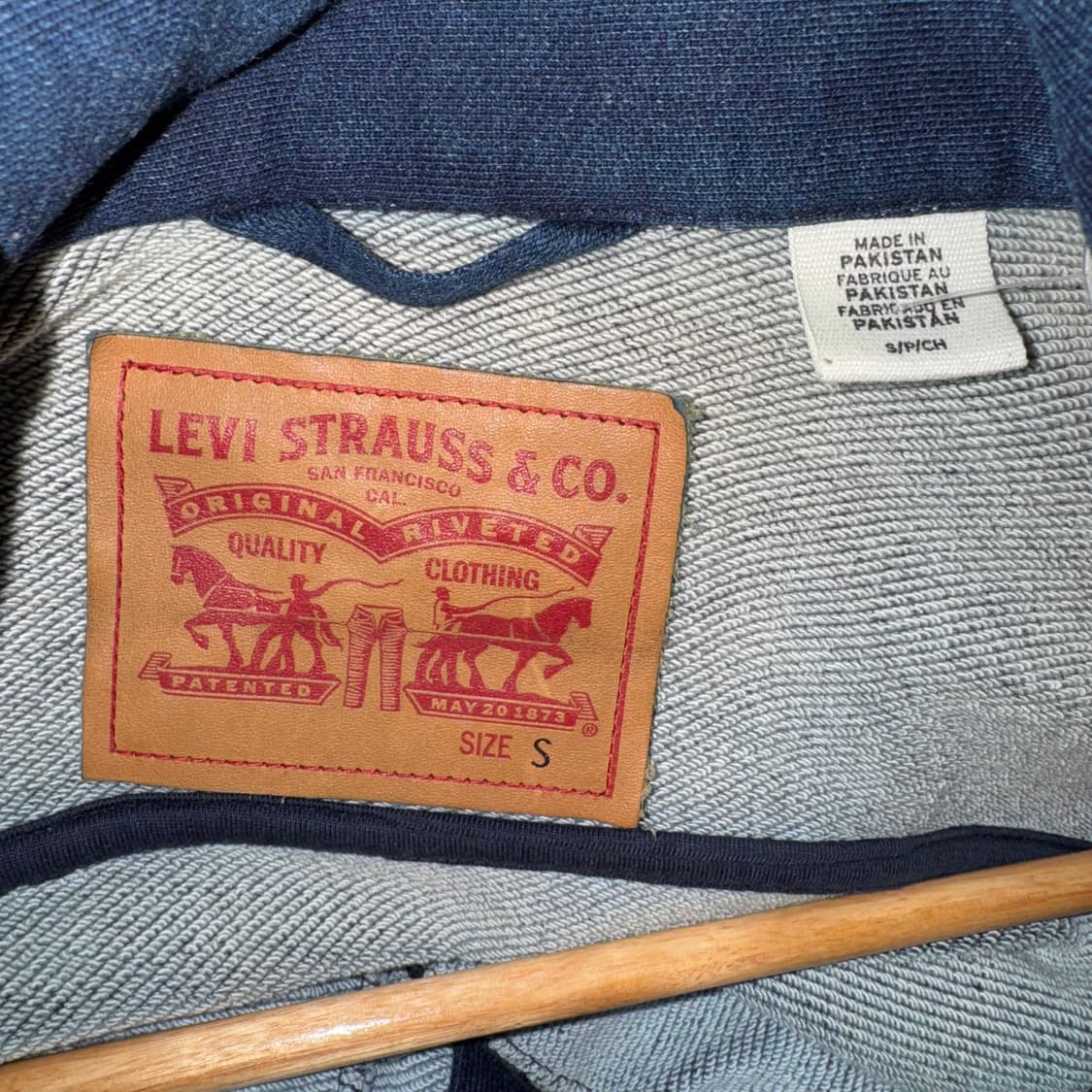 리바이스 딥네이비 트러커 자켓 (S)  상품이미지4