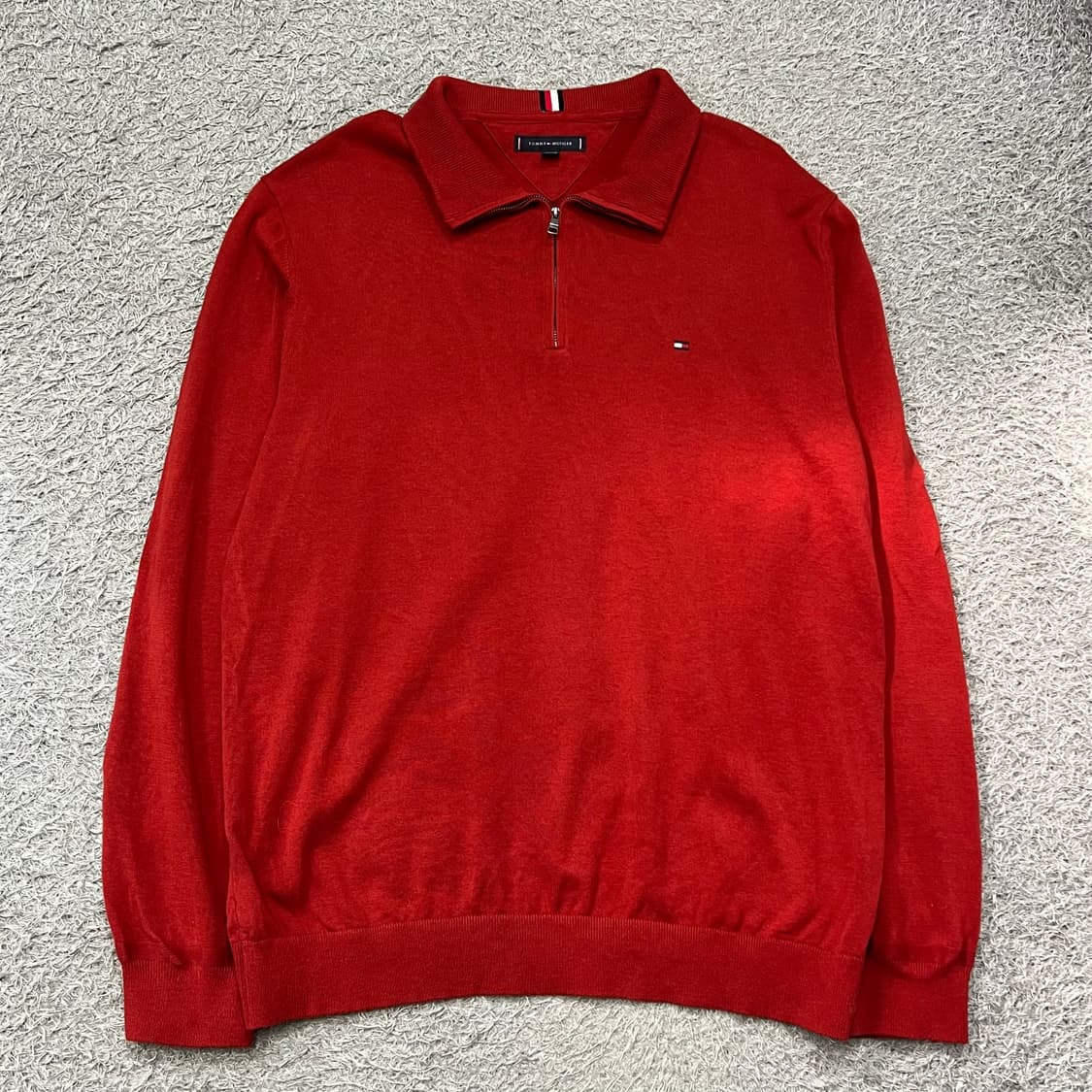 [100-105] 타미힐피거 반집업 니트 상품이미지2
