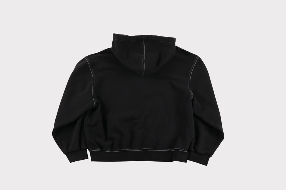 [S] 우알롱 시그니처 스티치 후드집업 상품이미지6