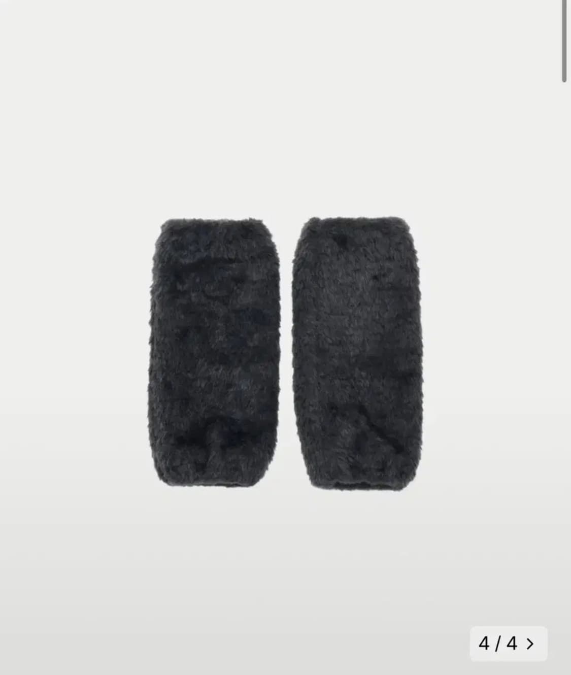 아모멘토 퍼 레그워머 차콜 상품이미지1