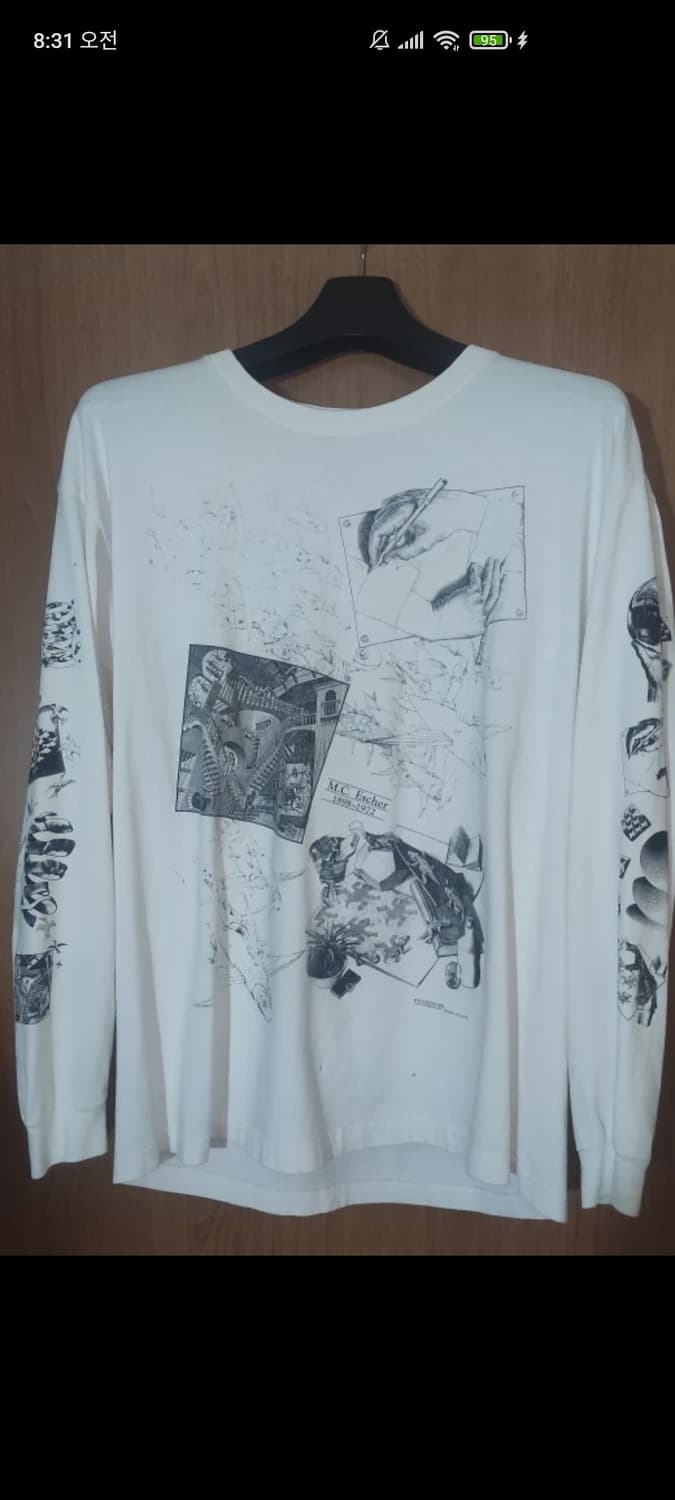 90s M.C. 에셔 롱슬리브 상품이미지1