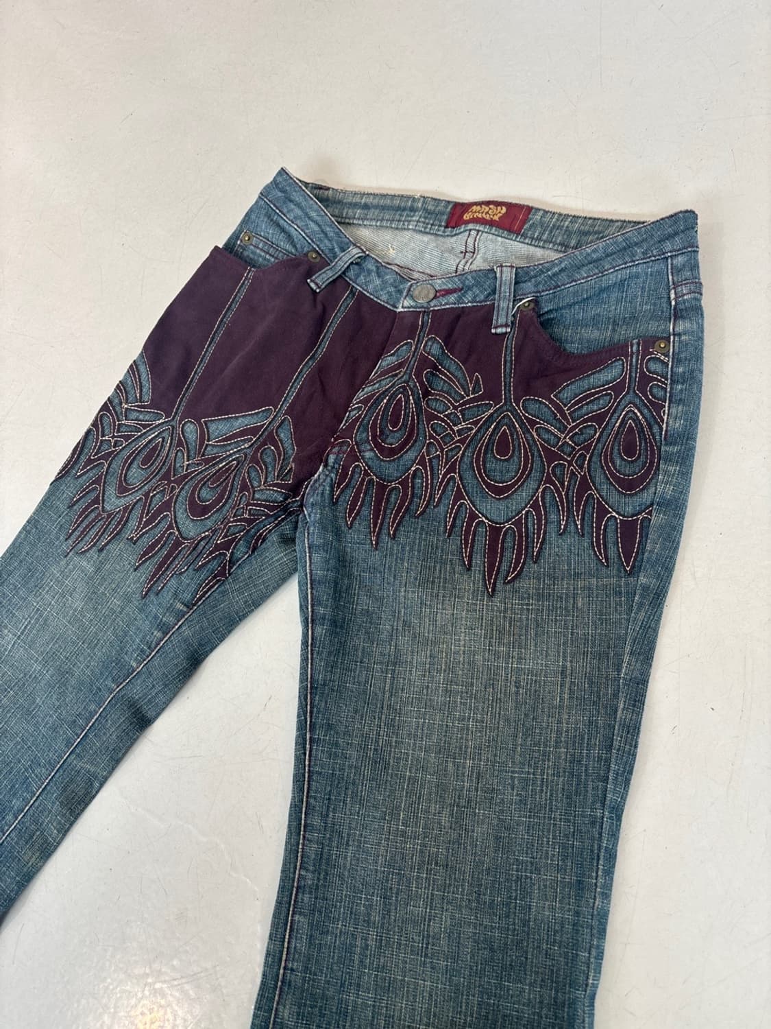 Vintage mash mania Denim Pants 상품이미지4