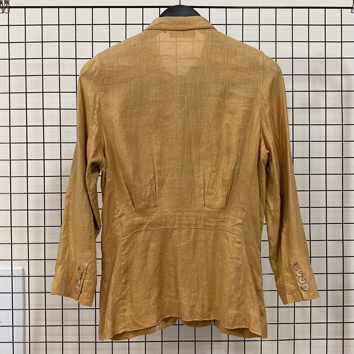 80s 폴로 랄프로렌 에스에치 린넨 초어 자켓 상품이미지2